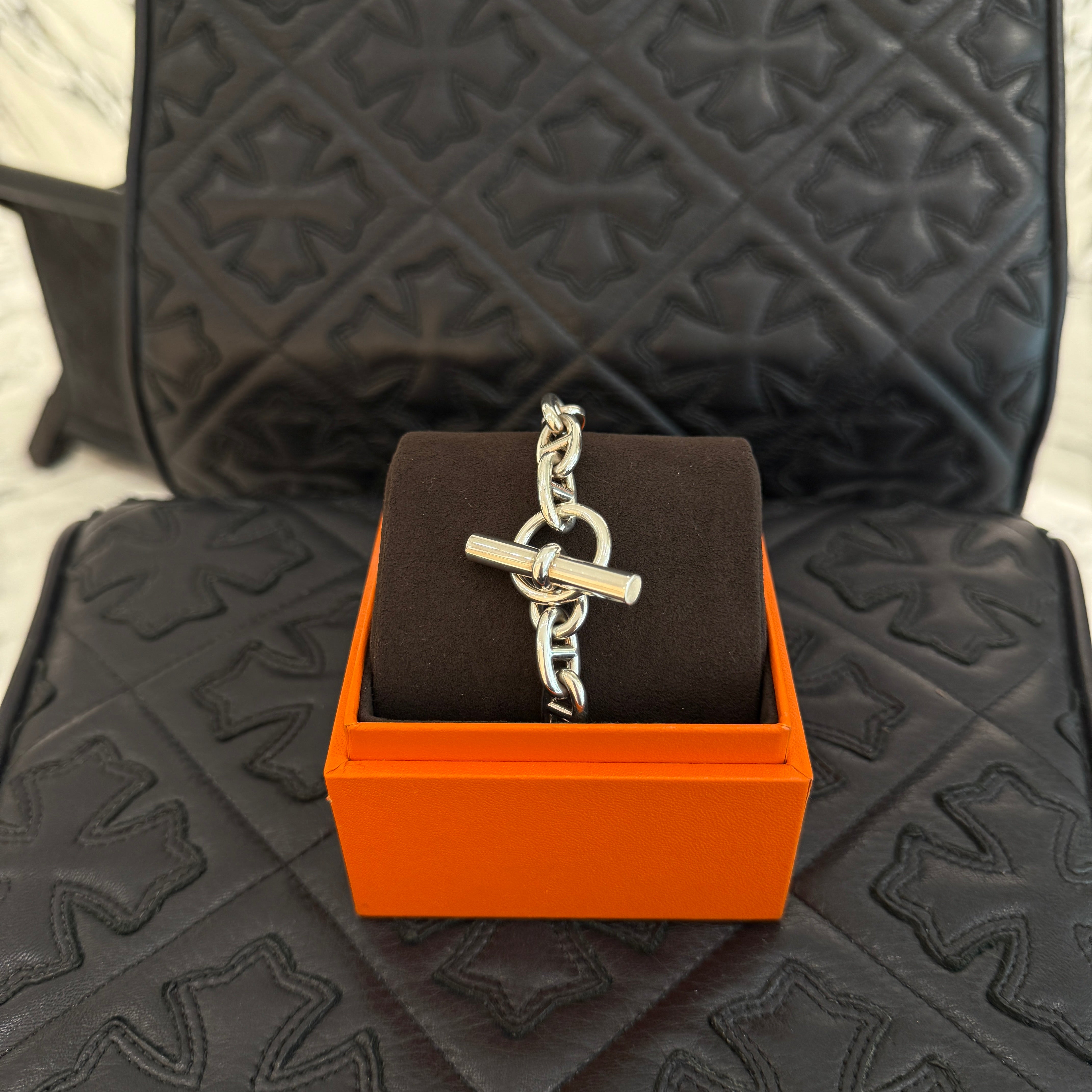 Hermès Chaine d'Ancre MM 17 国内正規品 HERMES Chaine d'Ancre MM 17 エルメス シェーヌダンクル MM 17