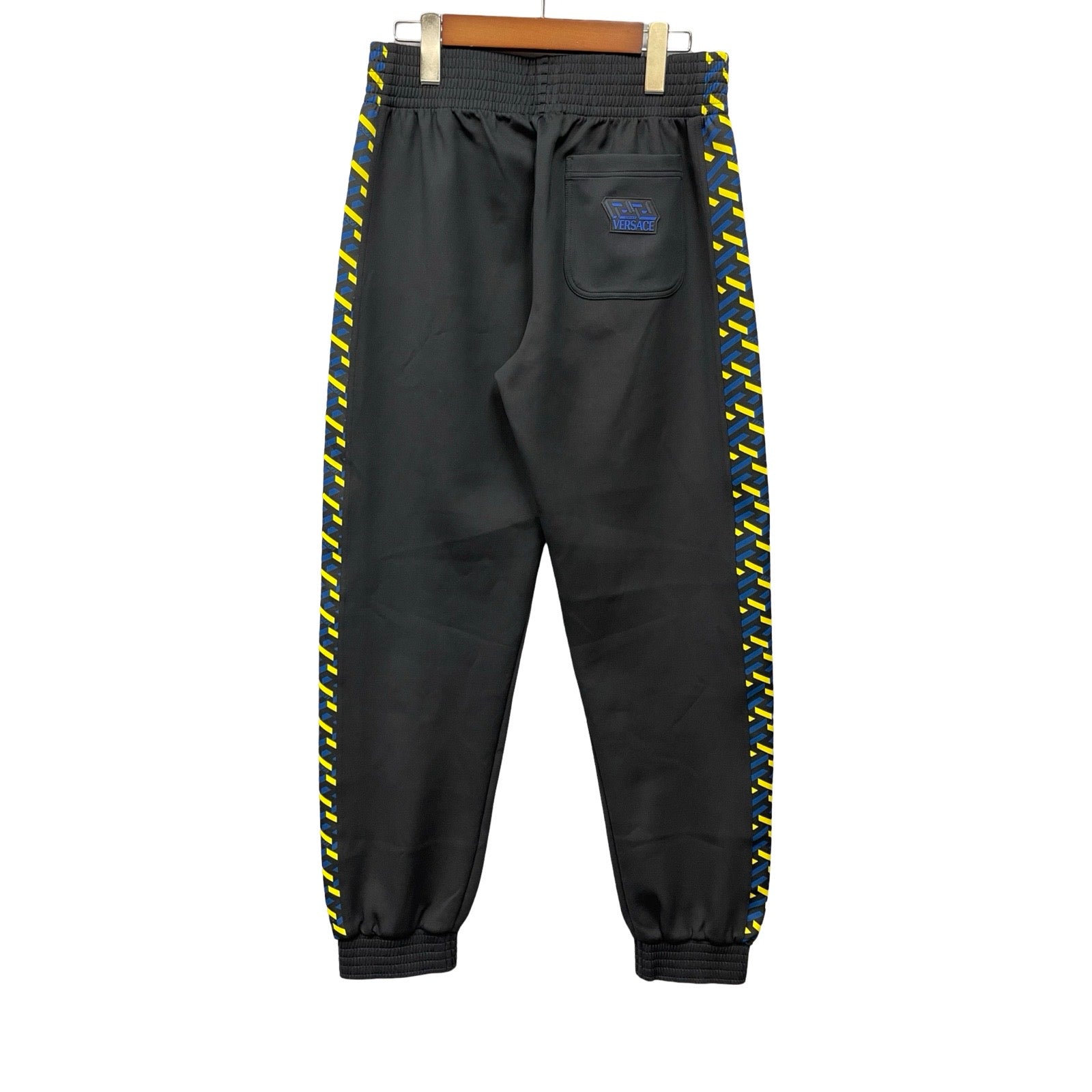 VERSACE 2021SS Monogram Side Line Track Pants 1002101 1A01623 Size 3
