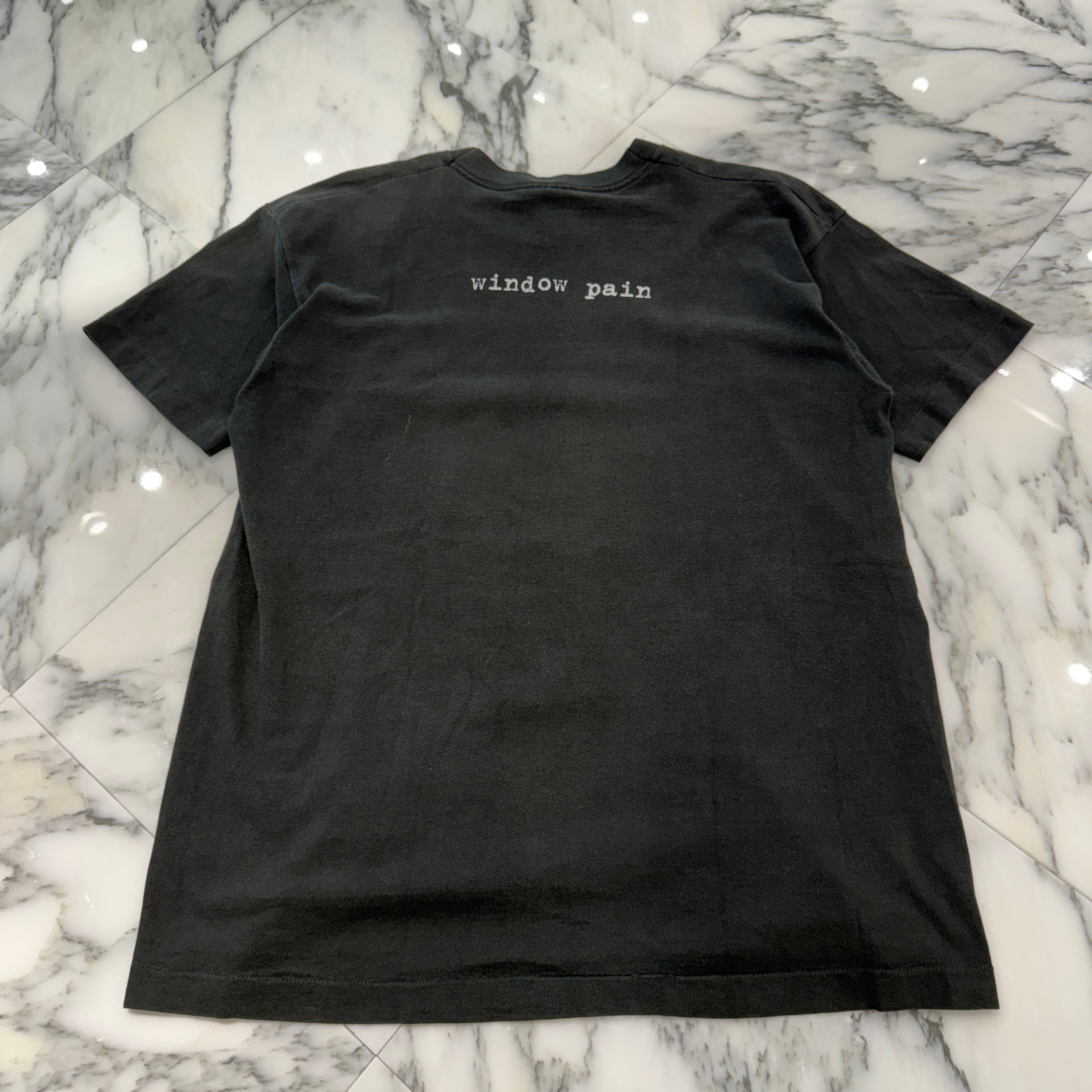 Vintage 90's Pearl Jam "WINDOW PAIN" 1993 FRUIT OF THE LOOM S/S Tee Size XL ヴィンテージ パールジャム "ウィンドウ ペイン" 1993 Ｔシャツ フルーツオブザルーム社製 サイズXL