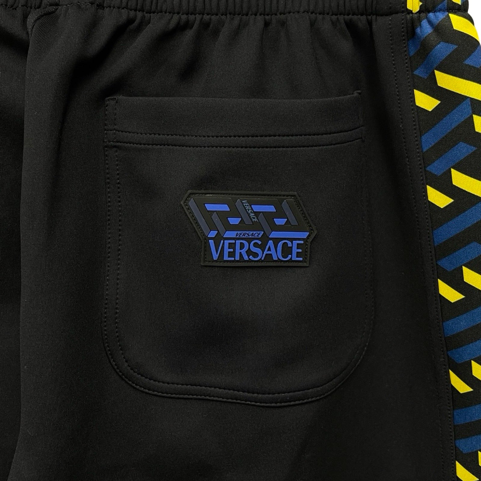 VERSACE 2021SS Monogram Side Line Track Pants 1002101 1A01623 Size 3