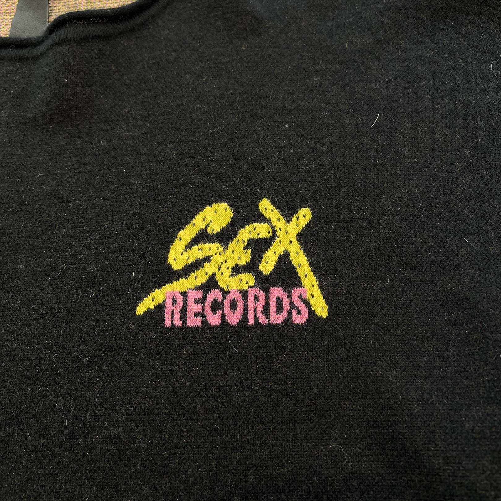 CHROME HEARTS × MATTY BOY Y NOT SEX RECORDS Cashmere Knit Sweater Size XL クロムハーツ × マッティボーイ ワイノット セックスレコーズ カシミヤ ニットセーター サイズXL