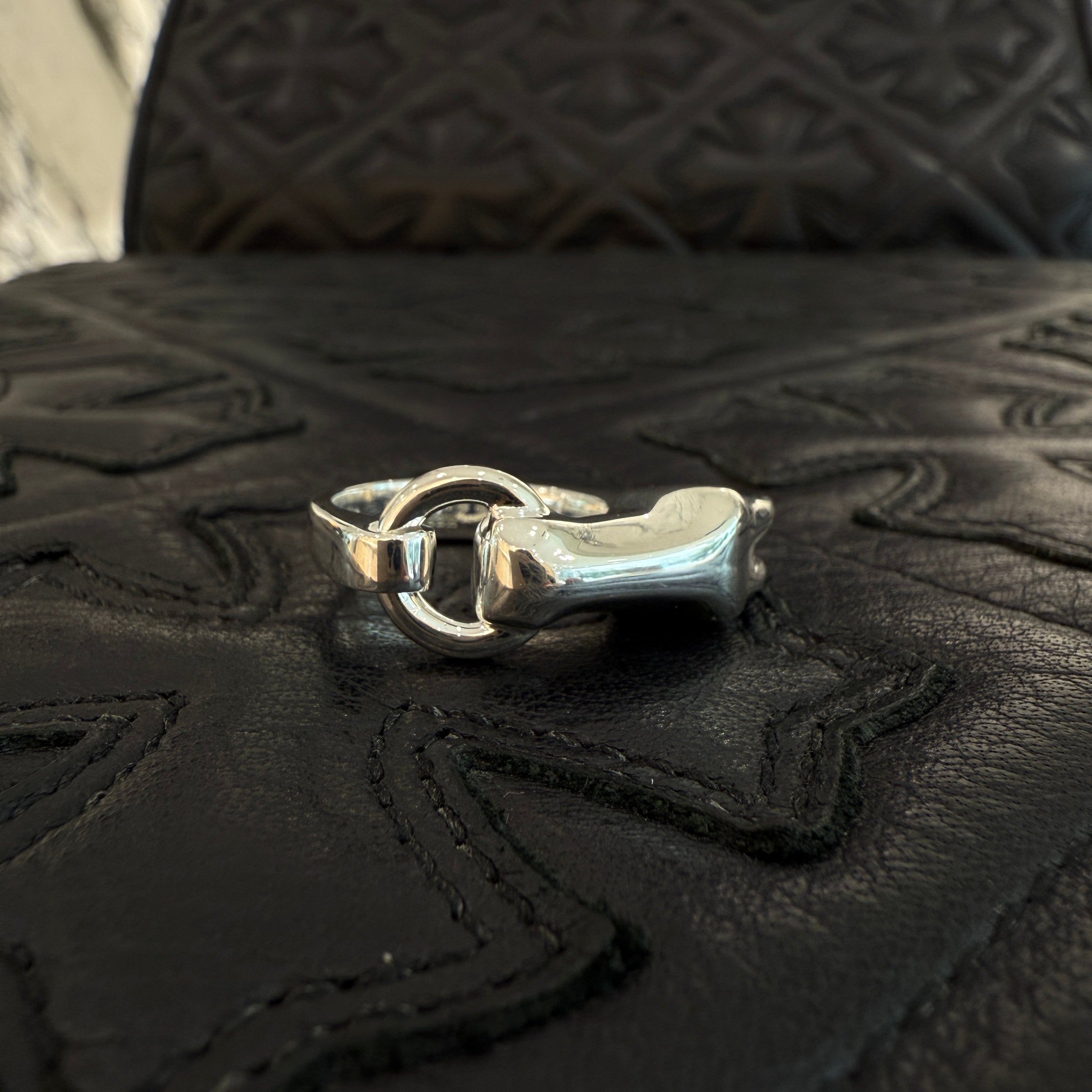 HERMES Ag925 Galop Hermes Ring Size 54(約13.5号) エルメス Ag925 ギャロップエルメスリング サイズ54(約13.5号)