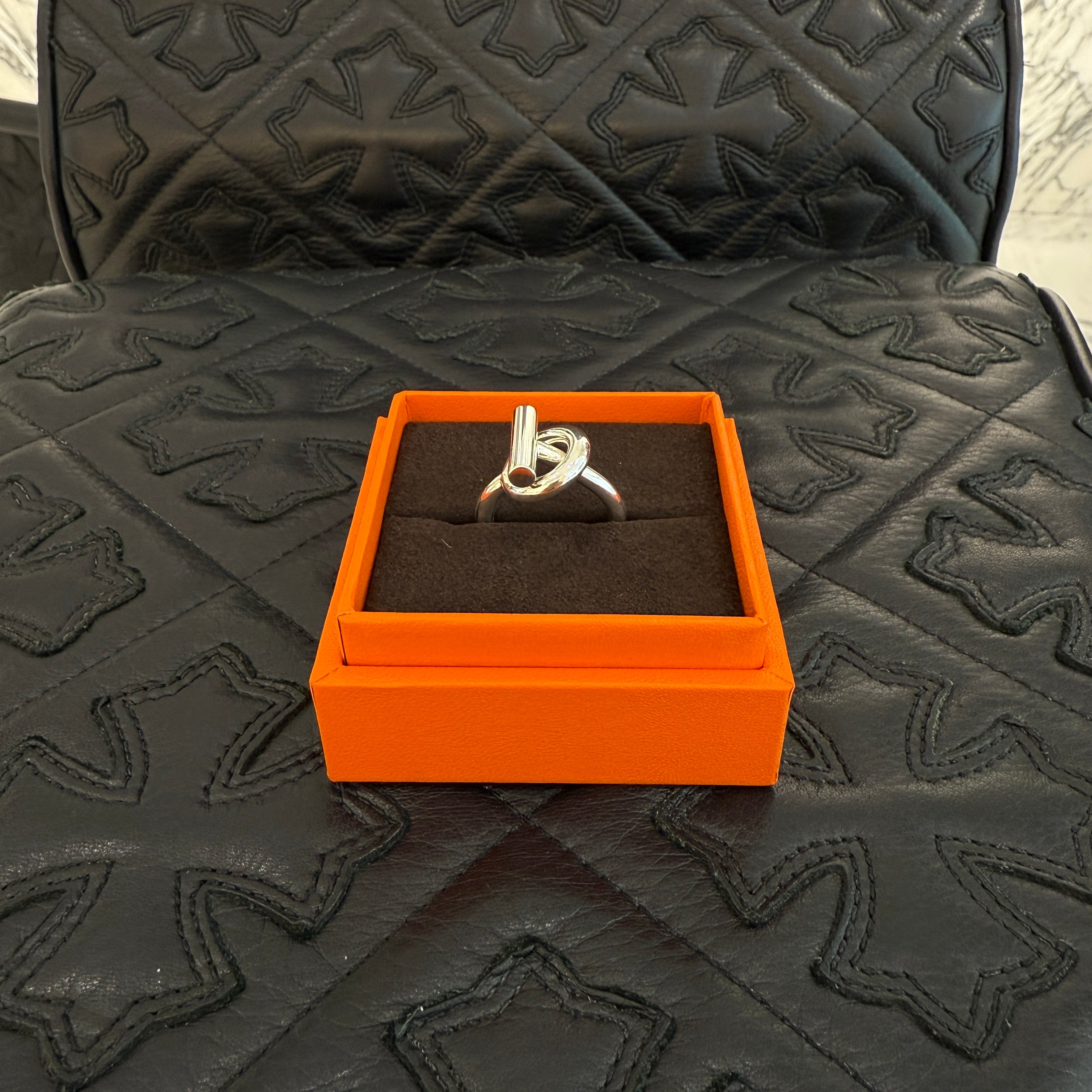 HERMES Ag925 Echappé PM Ring 15号 エルメス Ag925 エシャペ PM リング 15号