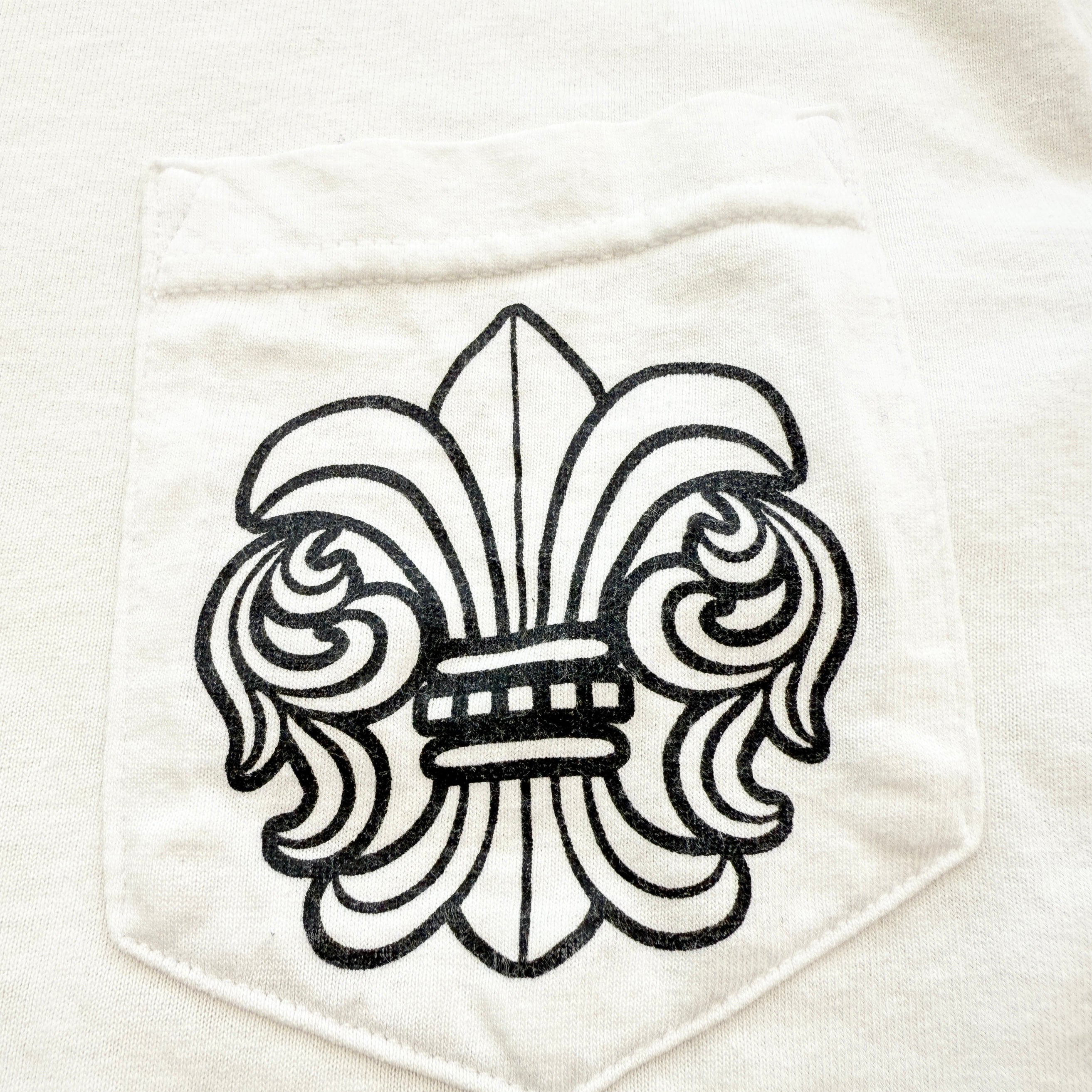 CHROME HEARTS BS Flare Side Vertical Logo Tee Size S クロムハーツ BSフレア サイド ヴァーティカルロゴ Tシャツ サイズS