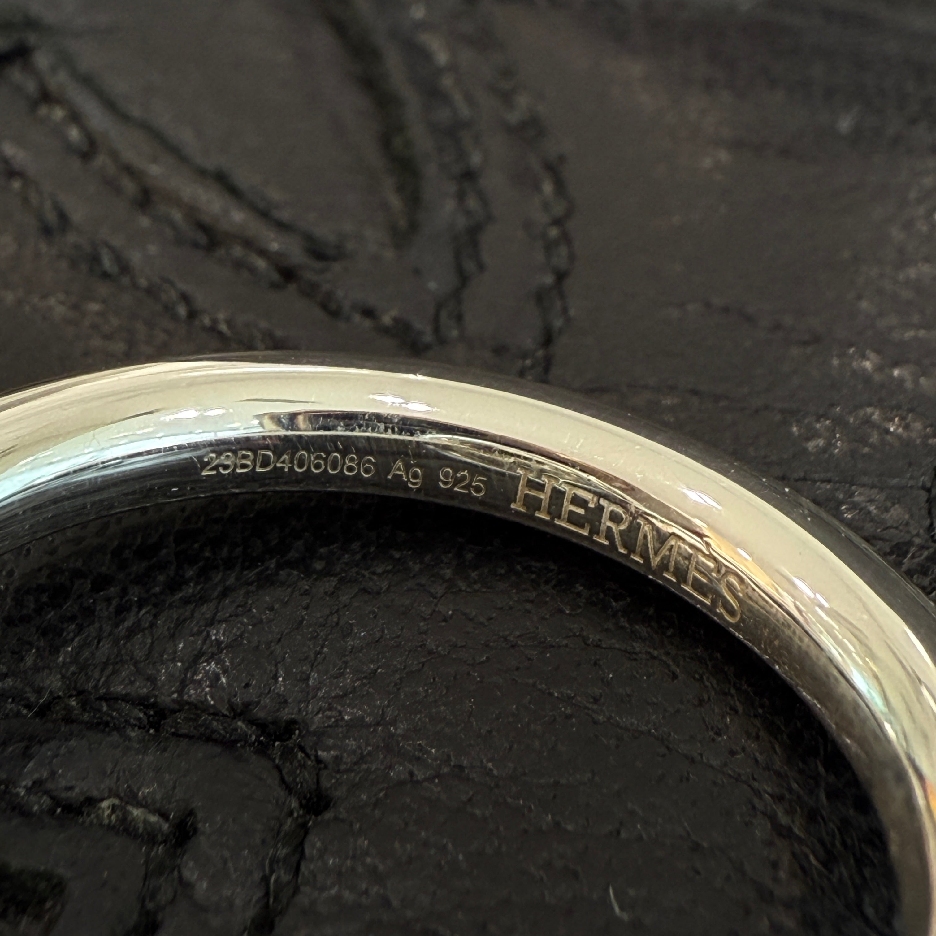 HERMES Ag925 Echappé PM Ring 15号 エルメス Ag925 エシャペ PM リング 15号