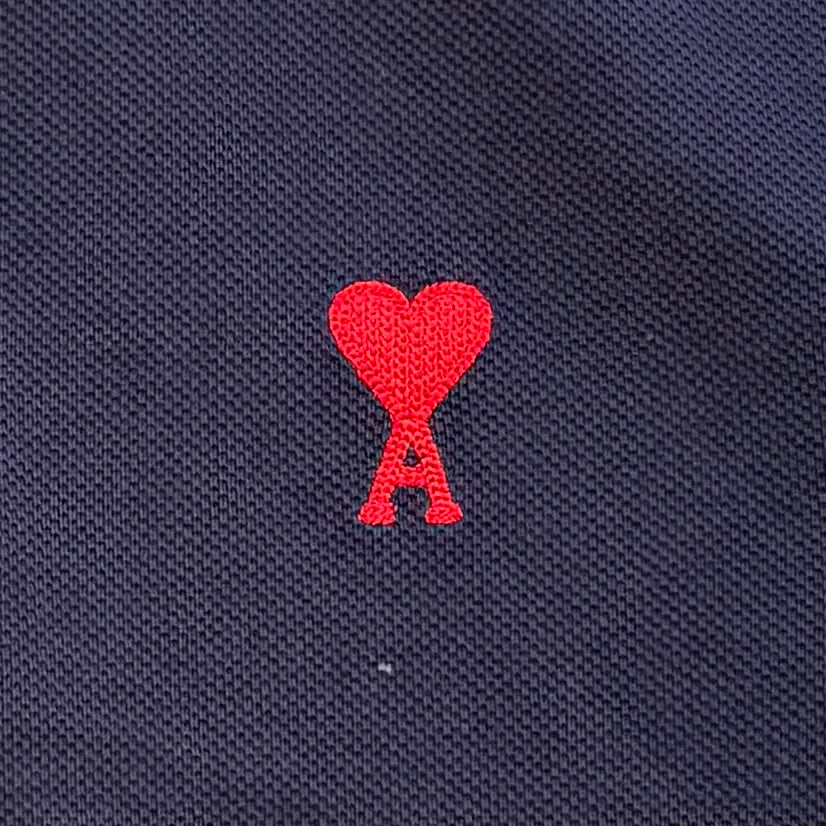AMI PARIS 2021SS Ami De Coeur Organic Cotton Polo Shirt Size M アミパリス アミドゥクール オーガニック コットン ポロシャツ サイズM