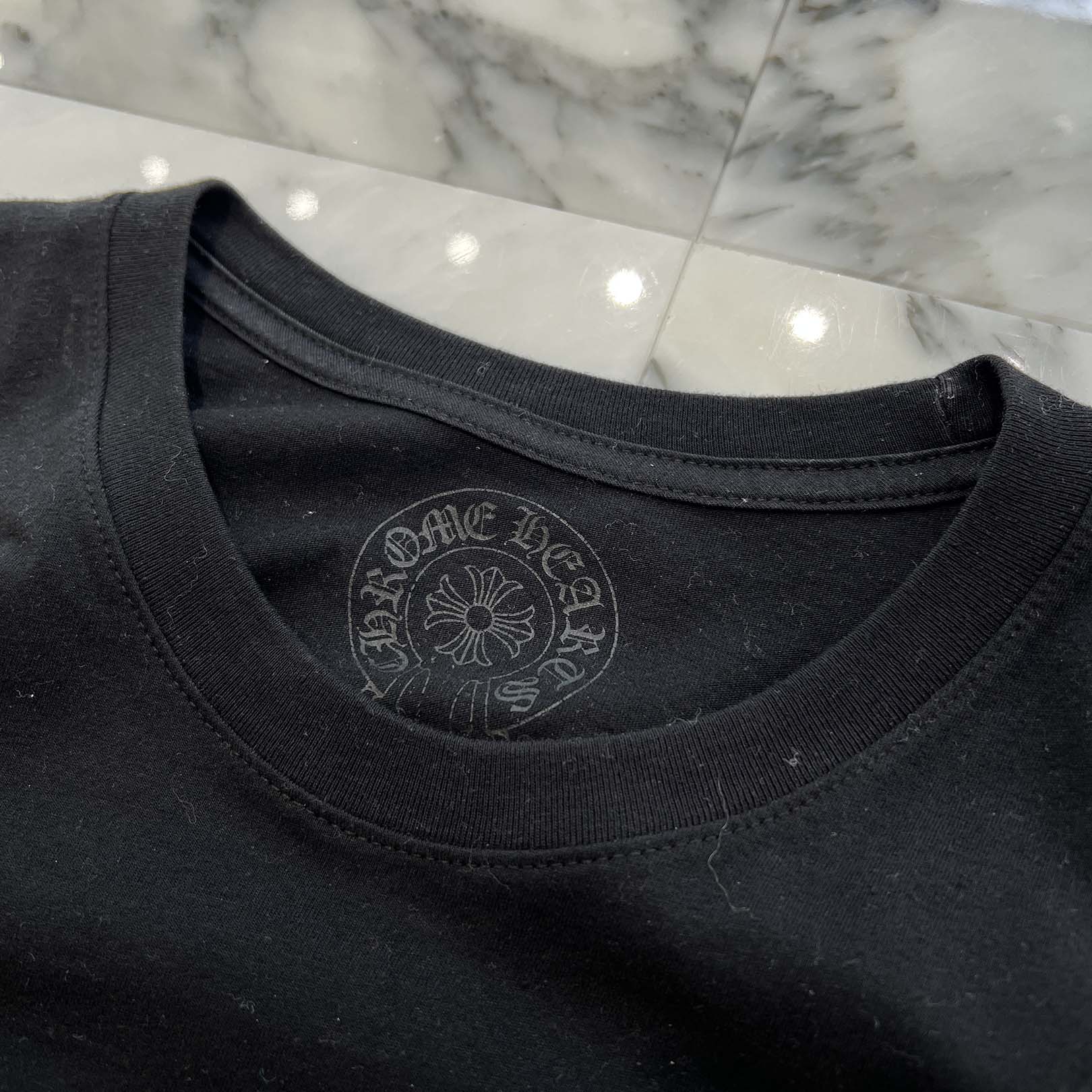 CHROME HEARTS 2024SS FOTI Rainbow Scroll Logo Tee Size XL クロムハ―ツ フォティ レインボースクロールロゴ Tシャツ サイズXL