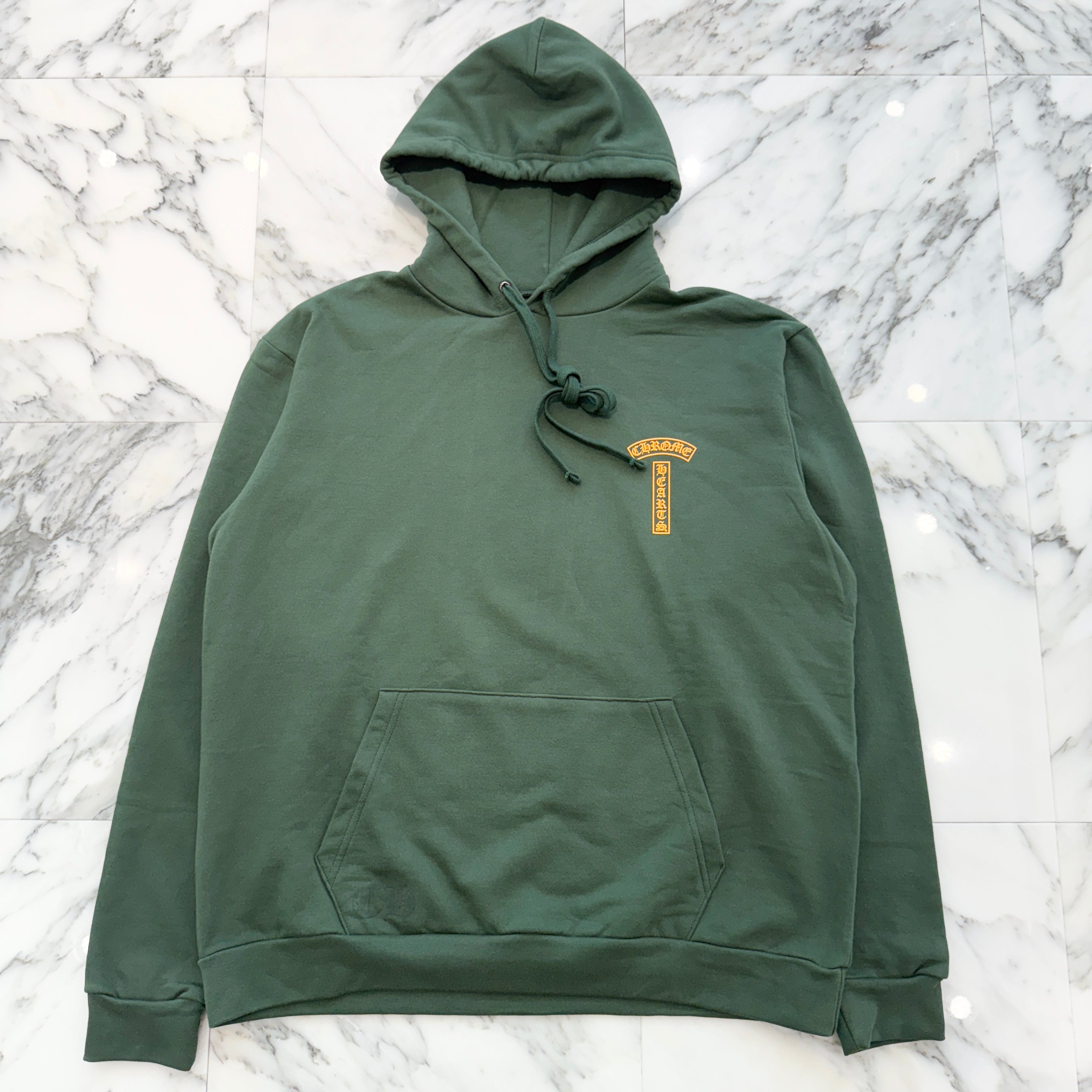 CHROME HEARTS 2025SS Online Limited Back Arch Logo USA Pullover Hoodie Size L クロムハーツ オンライン限定 バック アーチロゴUSA プルオーバーフーディ サイズL