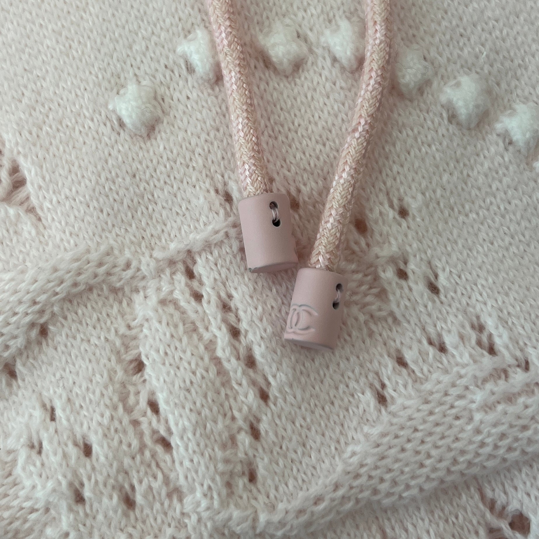 CHANEL Coco Mark Embroidery Gradient Cotton Pullover Hoodie P76494K10994 Size L シャネル ココマーク刺繍 グラデーション コットンプルオーバーフーディ プルオーバーパーカー サイズL