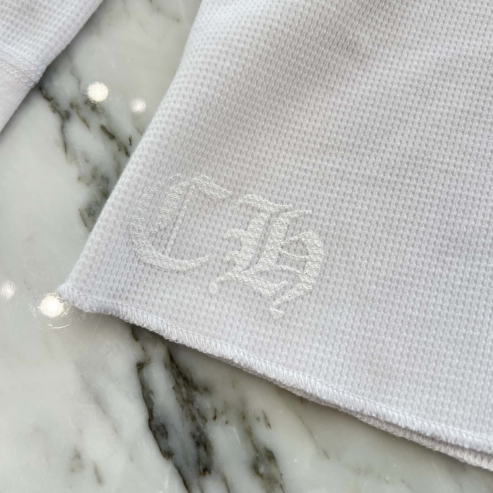 CHROME HEARTS × DEADLLY DOLL Horseshoe Thermel Long Sleeve Tee  Size L クロムハーツ × デッドリードール ホースシュー サーマル ロングスリーブTシャツ サイズL