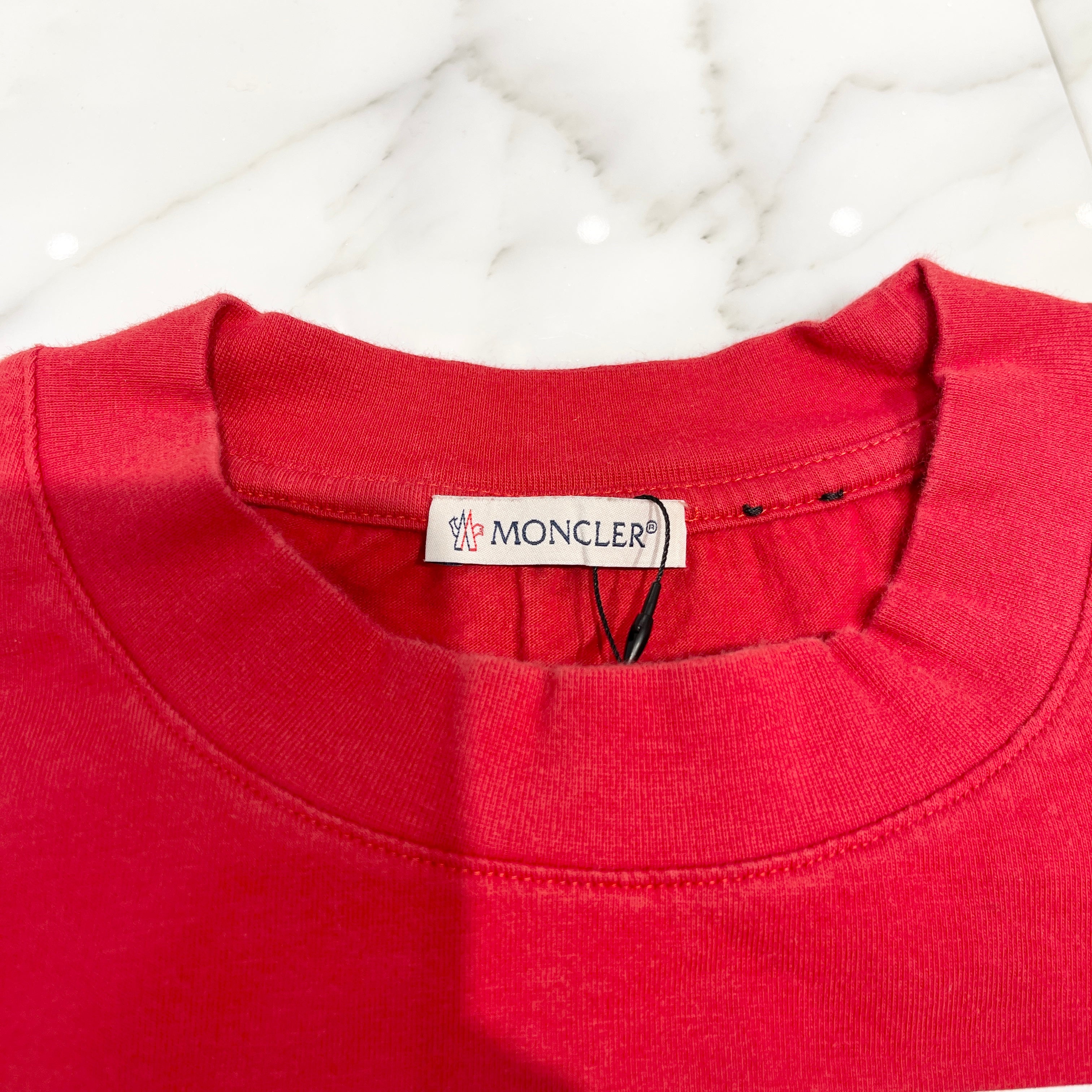 MONCLER × Palm Angels 2018AW GENIUS Tee D20968002750 8391R Size S モンクレール × パームエンジェルス ジーニアス Tシャツ サイズS