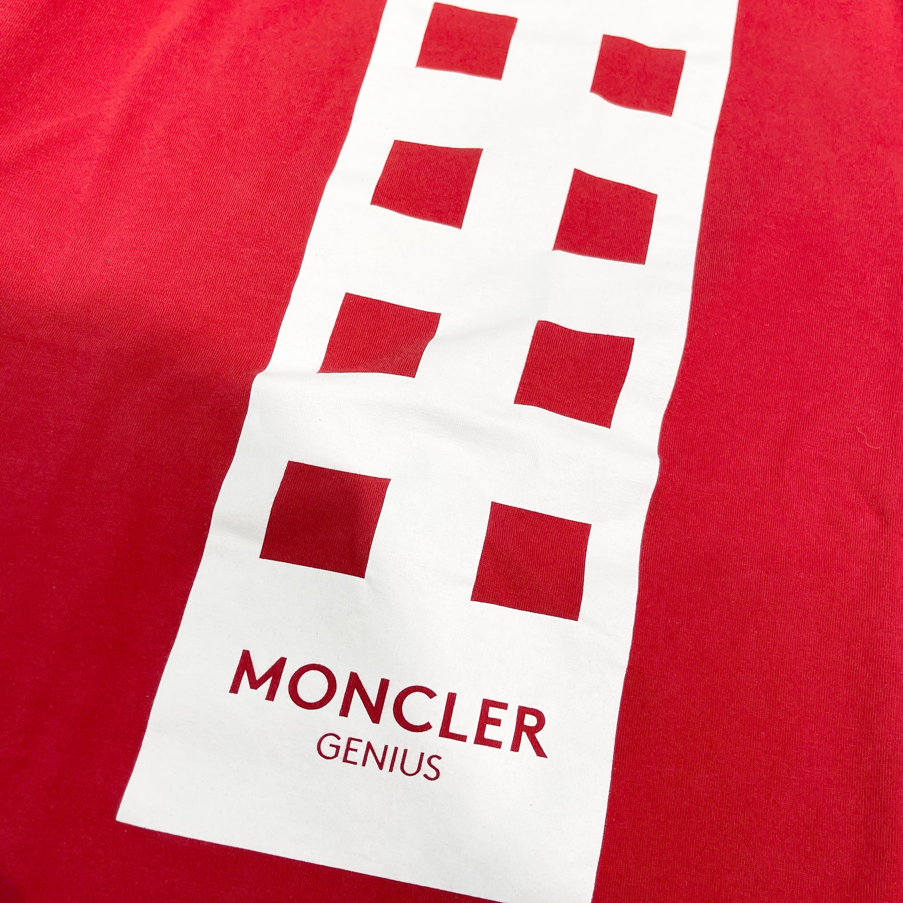 MONCLER × Palm Angels 2018AW GENIUS Tee D20968002750 8391R Size S モンクレール × パームエンジェルス ジーニアス Tシャツ サイズS