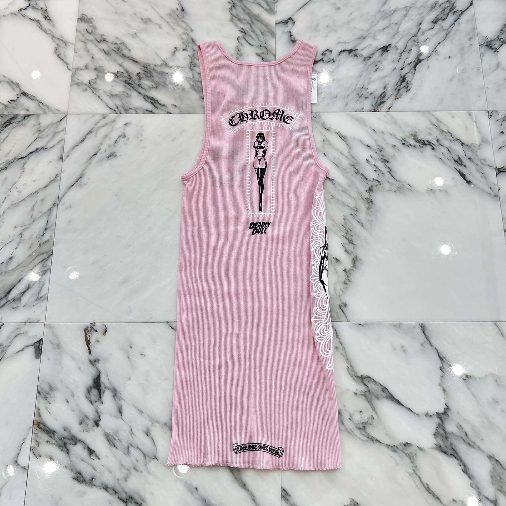 CHROME HEARTS × DEADLLY DOLL Tank Top Size M クロムハーツ × デッドリードール タンクトップ サイズM