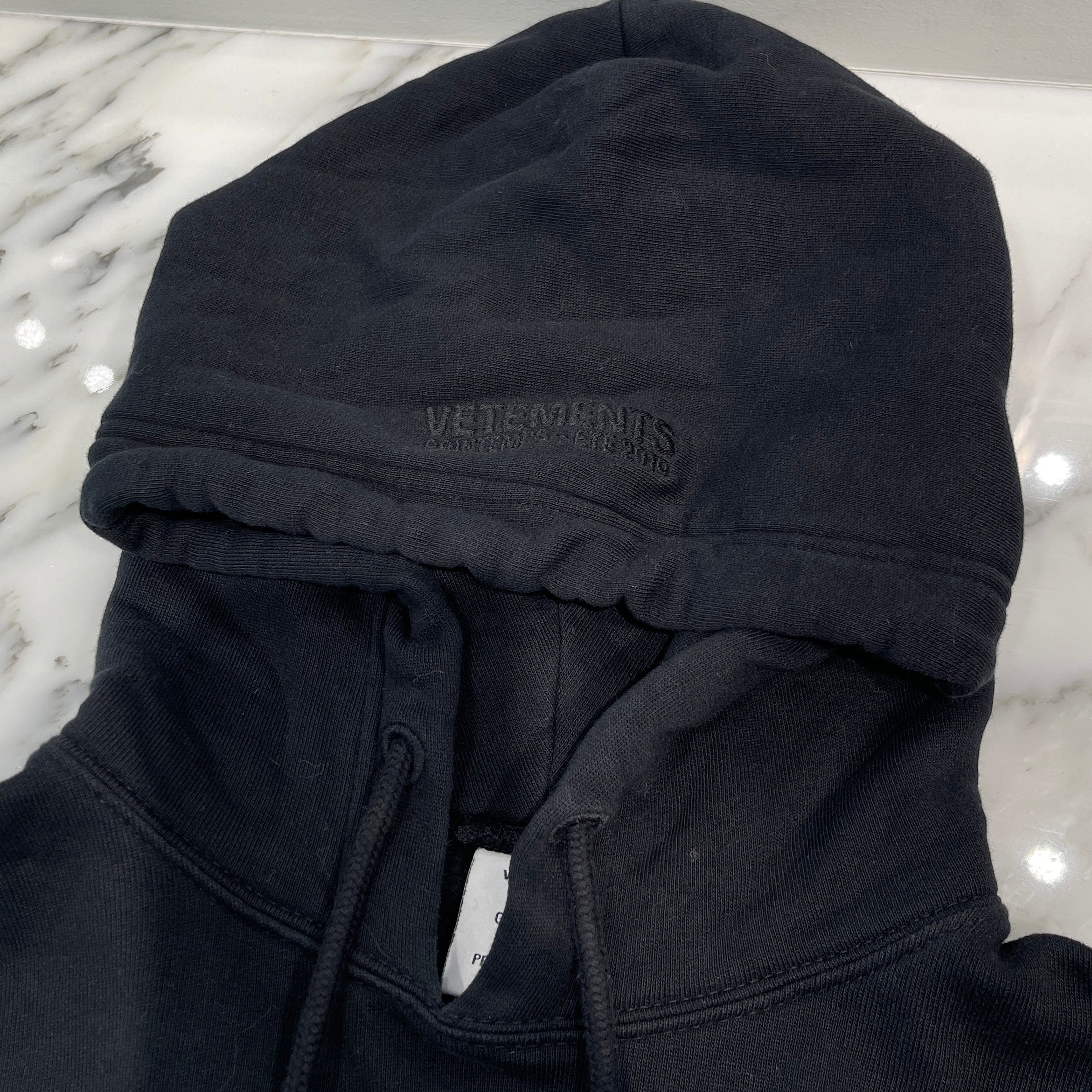 VETEMENTS 2019SS Cartoon Pullover Hoodie USS197010 Size XS ヴェトモン カートゥーン プルオーバーフーディー サイズXS