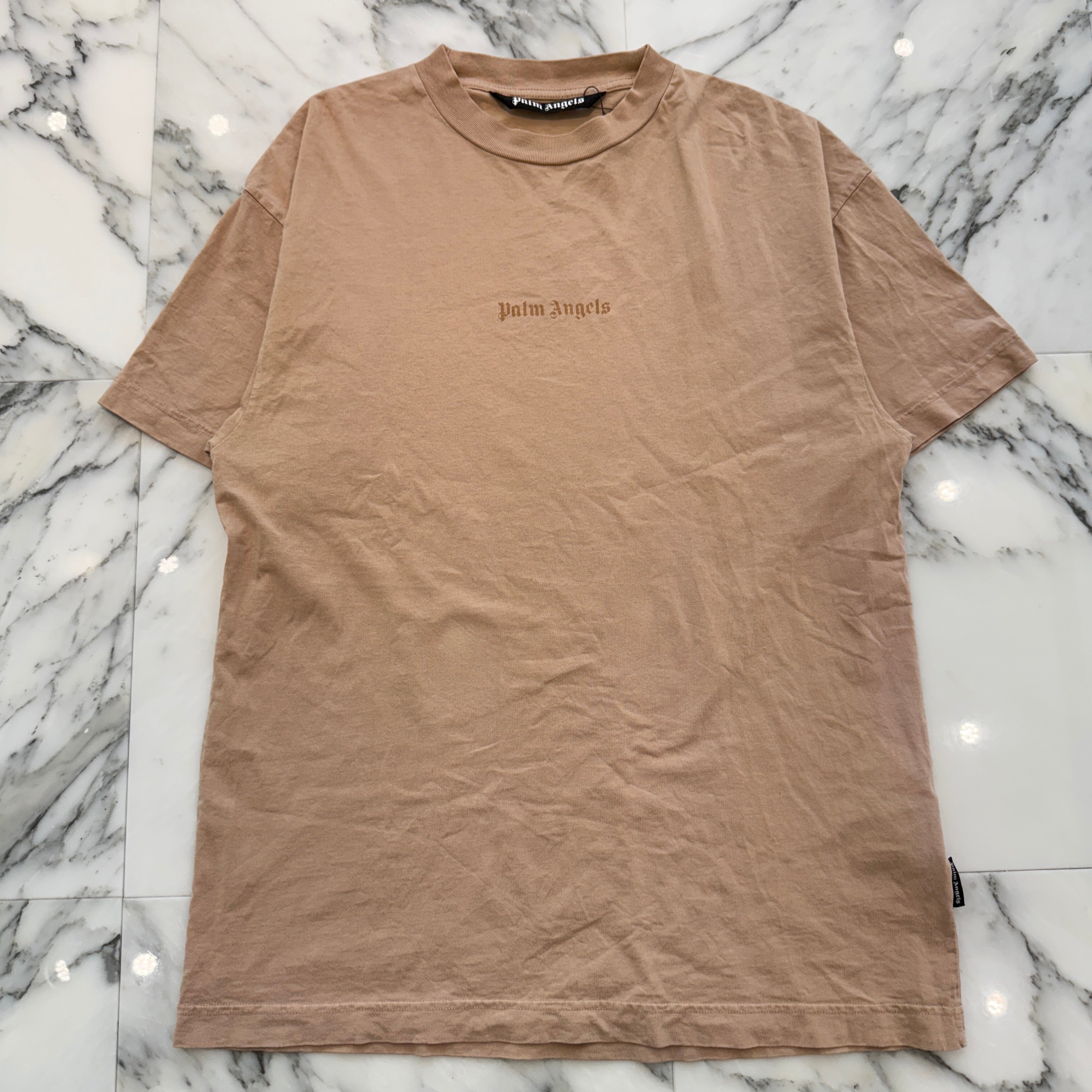 PALM ANGELS 2023SS GD Reverse Logo Tee PMAA001S23JER004 Size