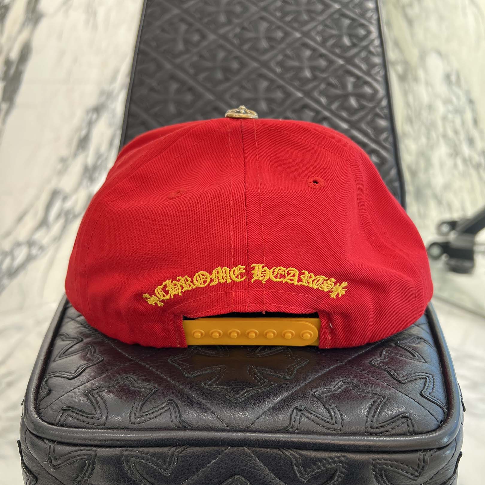 CHROME HEARTS CH Logo Embroidery Trucker Cap Size ONE SIZE (53-60) クロムハーツ CHロゴ刺繍 トラッカーキャップ サイズONE SIZE (53-60)