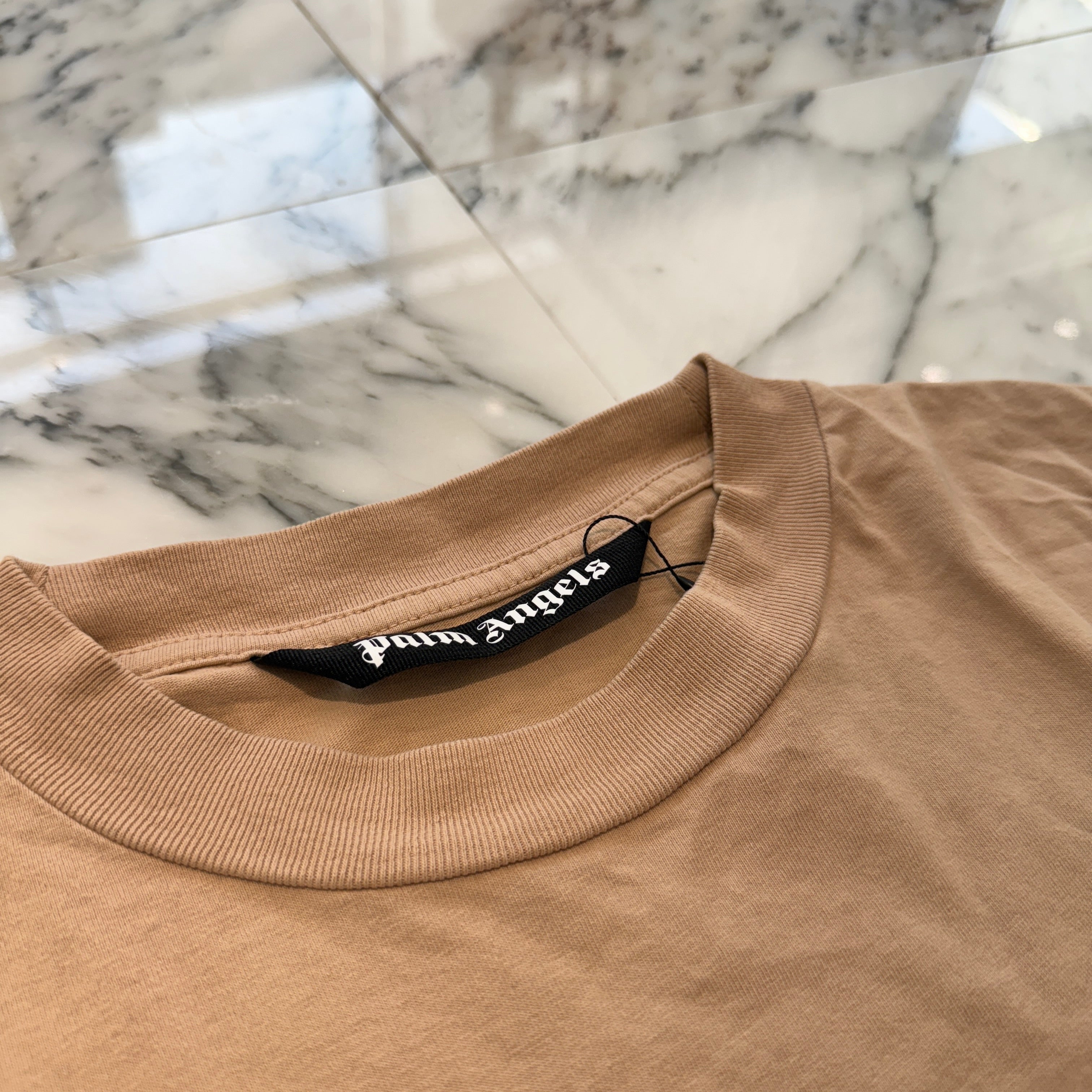 PALM ANGELS 2023SS GD Reverse Logo Tee PMAA001S23JER004 Size