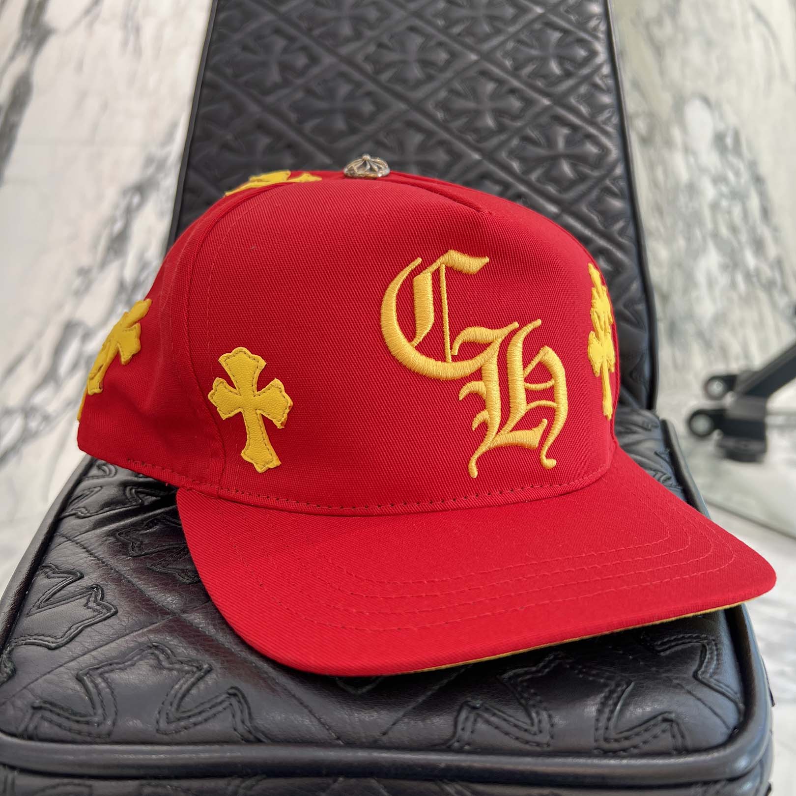 CHROME HEARTS Cemetery Cross Patch Trucker Cap ONE SIZE (53-60) クロムハーツ セメタリークロスパッチ トラッカーキャップ ONE SIZE (53-60)