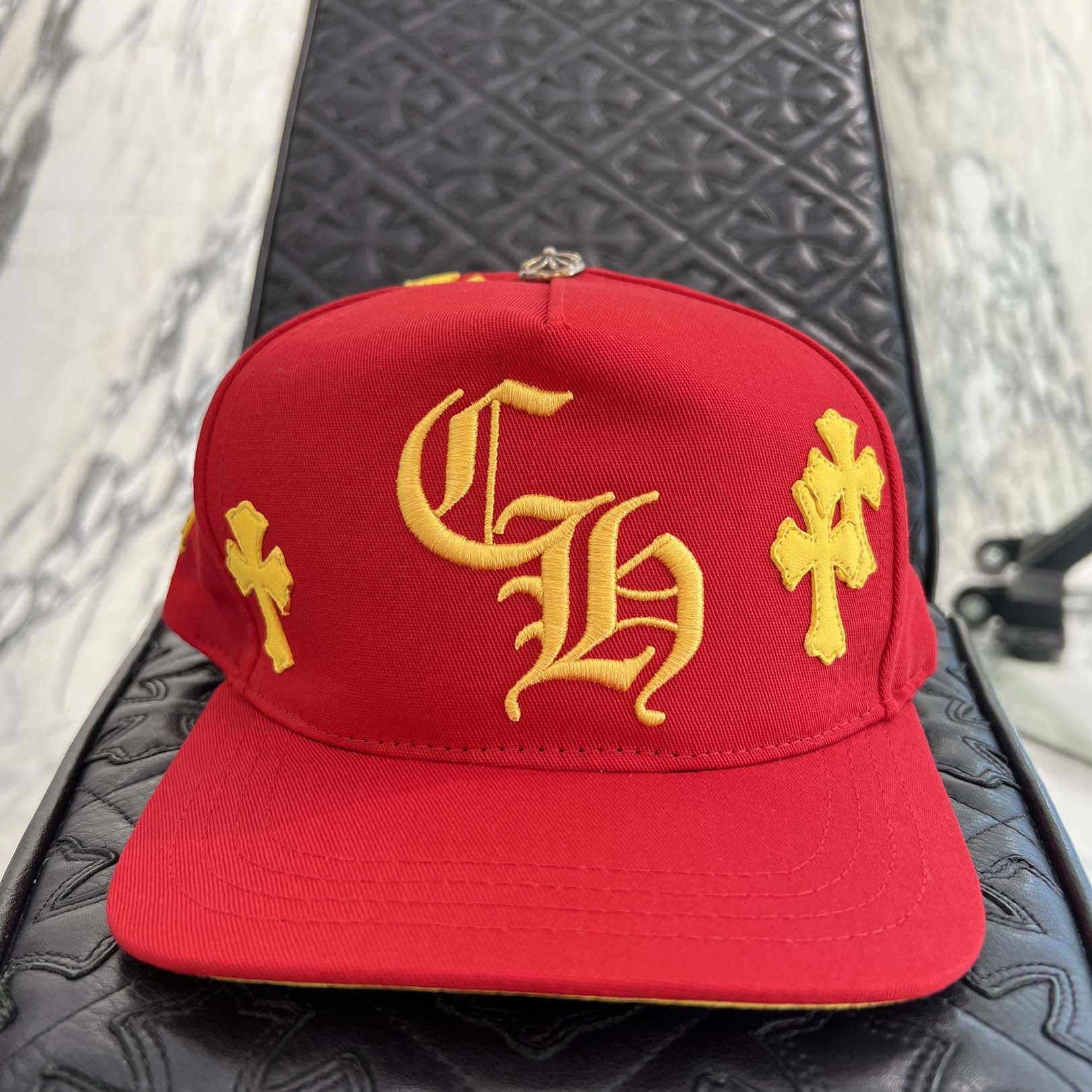 CHROME HEARTS Cemetery Cross Patch Trucker Cap ONE SIZE (53-60) クロムハーツ セメタリークロスパッチ トラッカーキャップ ONE SIZE (53-60)