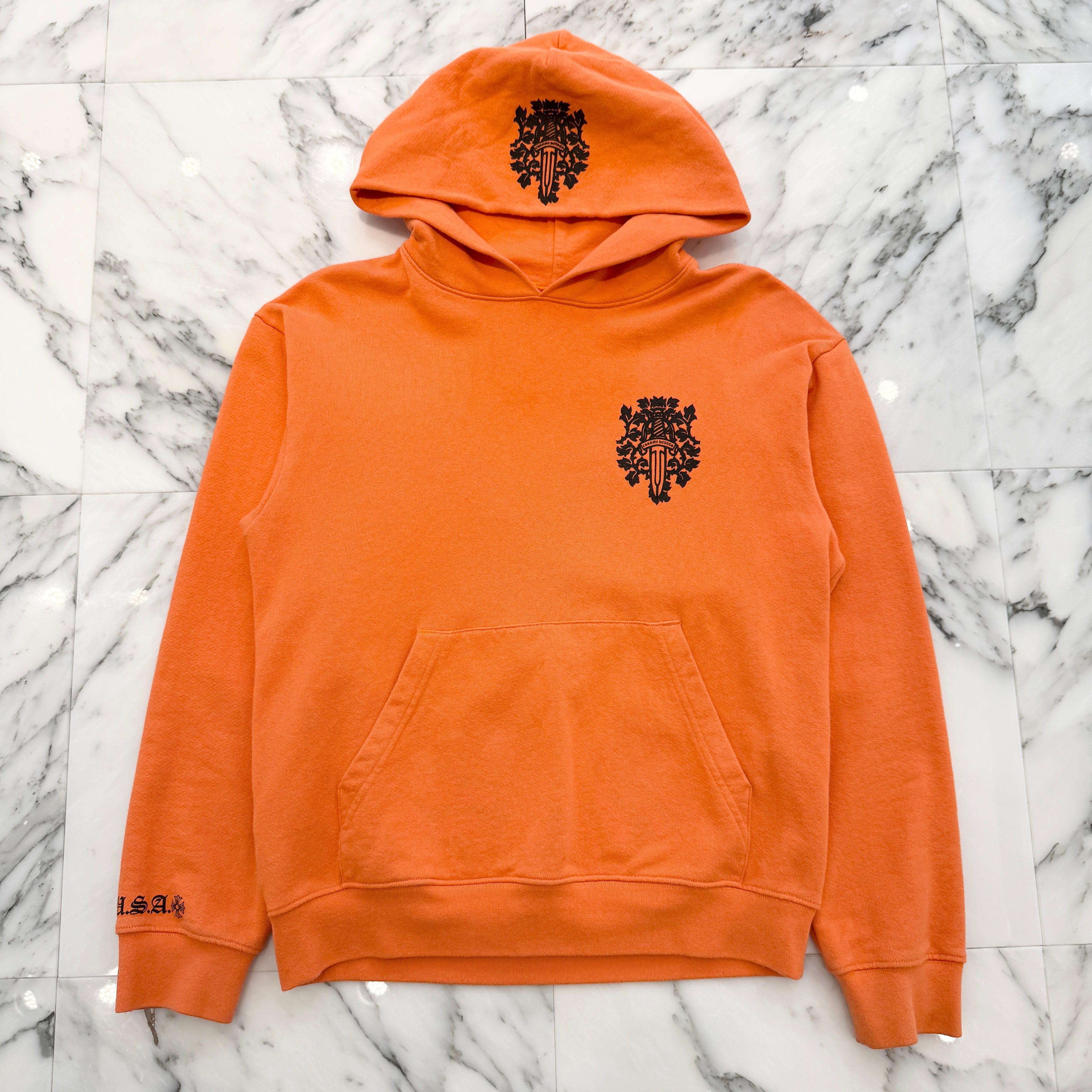 CHROME HEARTS USA Limited Vine Dagger Print Pullover Hoodie