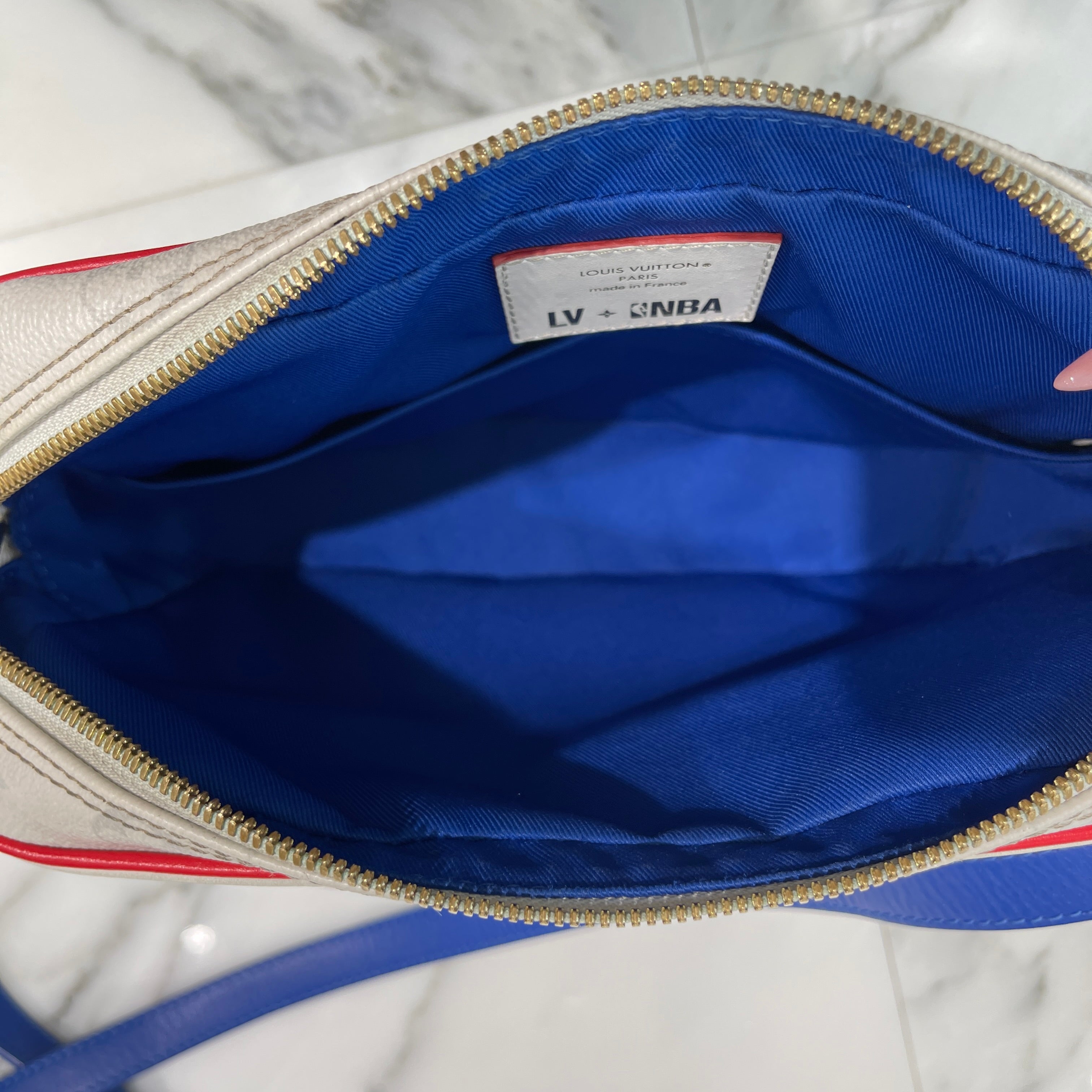 LOUIS VUITTON 2021SS NBA Nile Messenger PM Shoulder Bag M45583 ルイヴィトン NBA ナイル メッセンジャーPM ショルダーバッグ