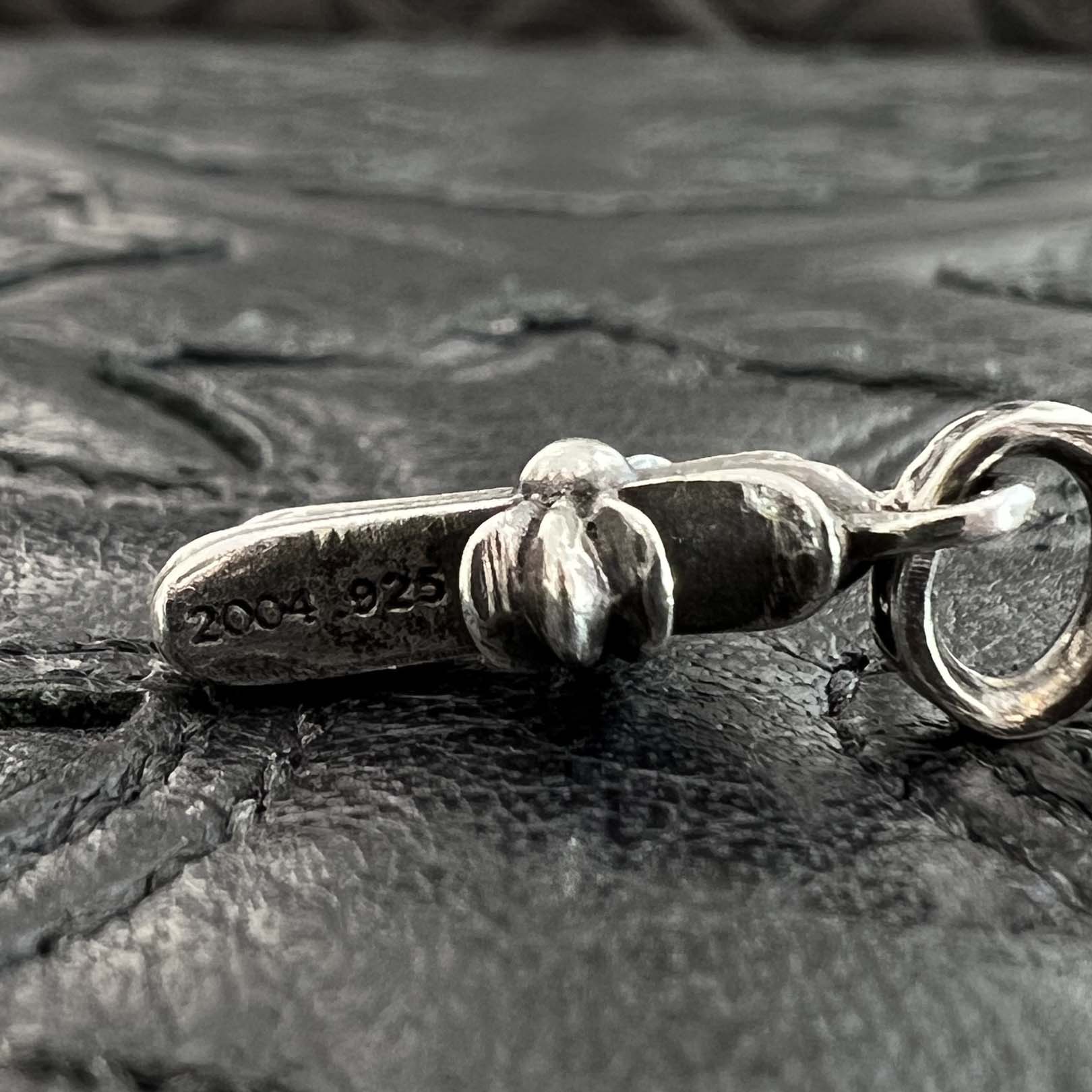 CHROME HEARTS BABY FAT CROSS Earring クロムハーツ ベイビーファット