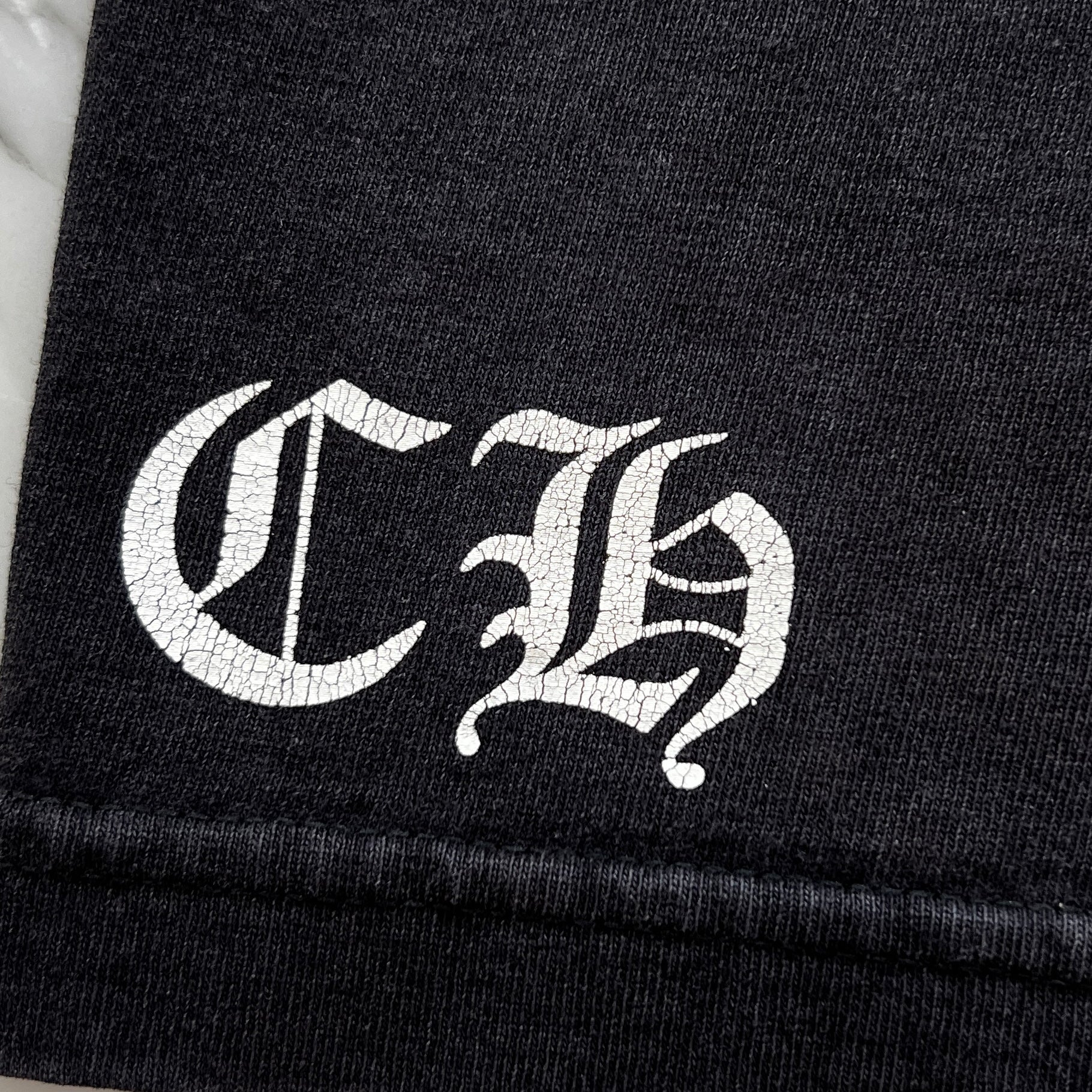 CHROME HEARTS CH Plus Scroll Green Horseshoe Tee Size M クロムハーツ CHプラス スクロール グリーン ホースシュー Tシャツ サイズM