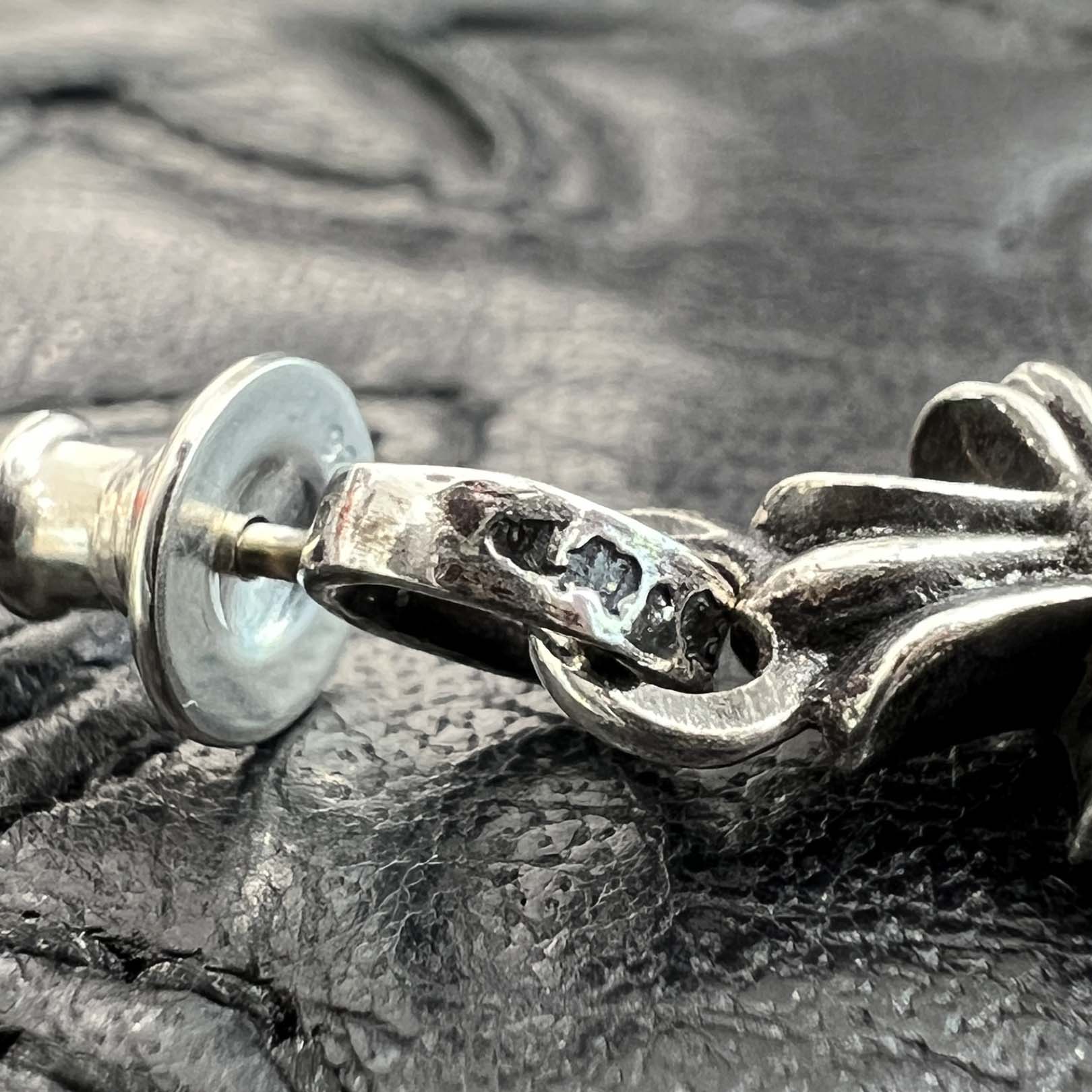 CHROME HEARTS BABY FAT CROSS Earring クロムハーツ ベイビーファットクロス ピアス