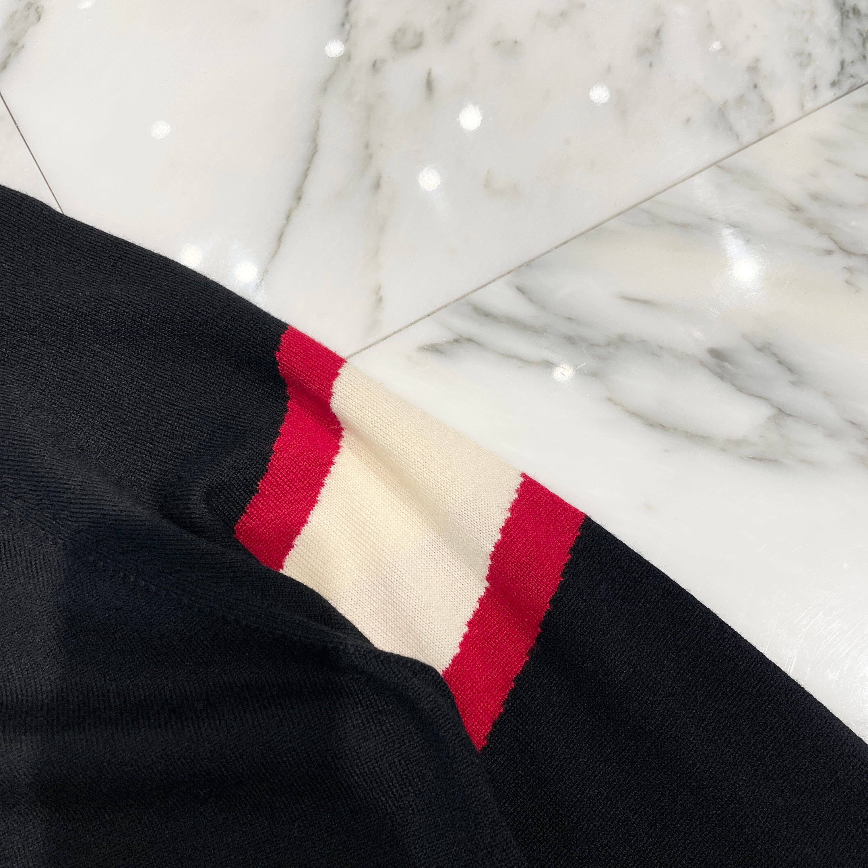 GIVENCHY Thunder Print Wool Knit Sweater BM9041402Y Size XL ジバンシー サンダープリント ウール ニットセーター サイズXL