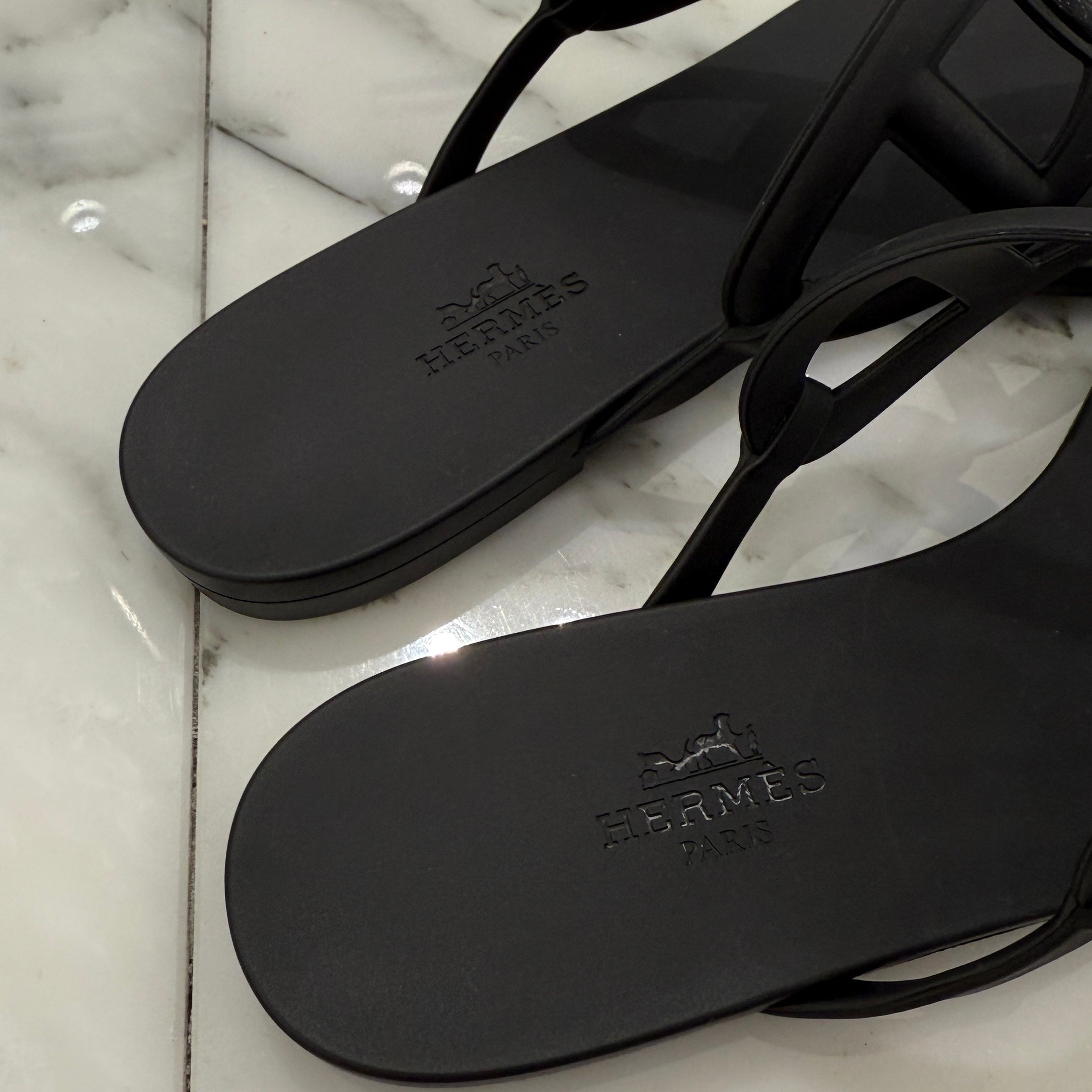 HERMES Chaine d’Ancre "Egerie" Sandals Size 37(23.5cm) エルメス シェーヌダンクル "エジェリ"サンダル サイズ37(23.5cm)