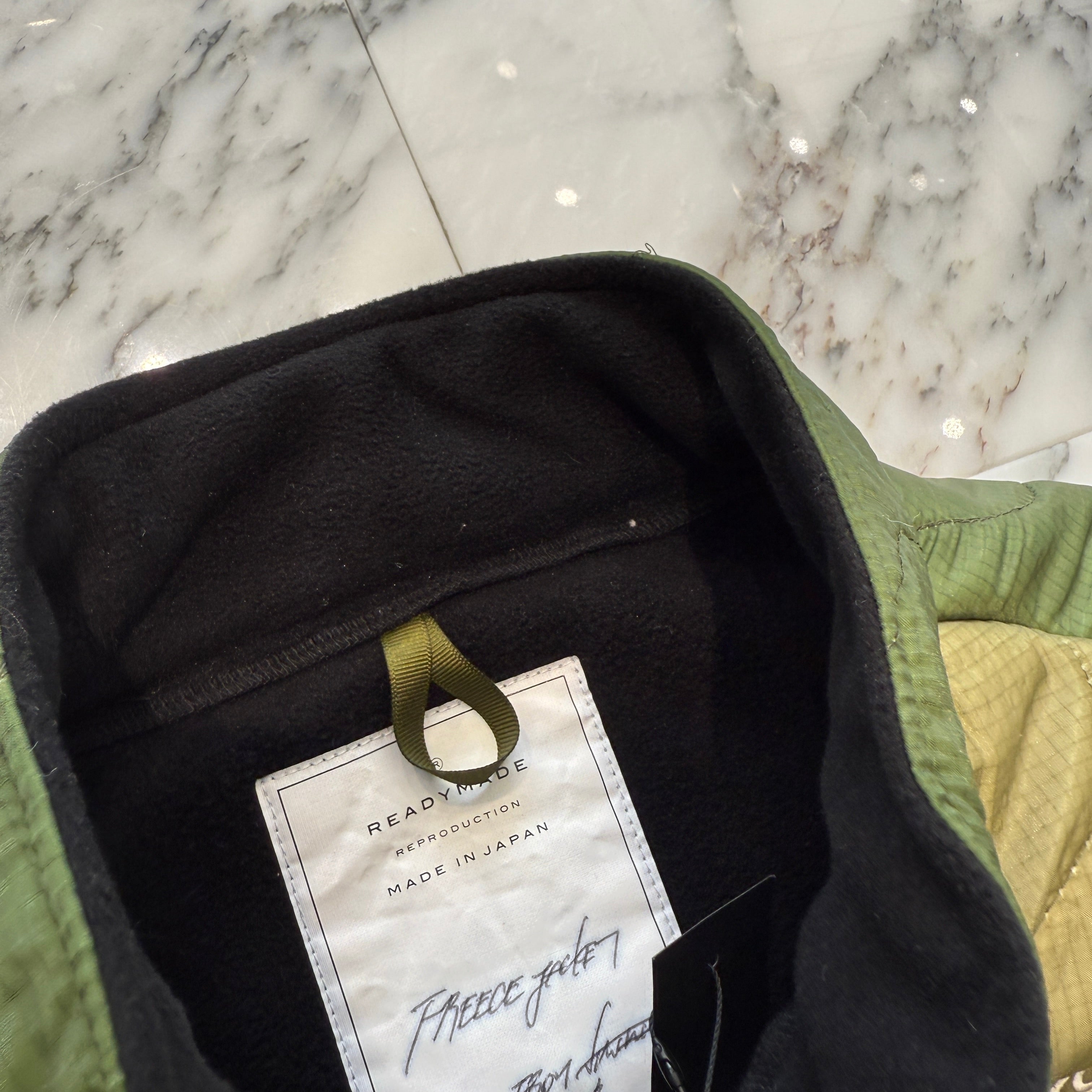 レディメイド READYMADE RE-PO-BL-00-00-110 サイズ:0 フリースジャケットブルゾン 中古 BS99 READYMADE 2020AW Fleece Jacket RE-PO-BL-00-00-110 Size 2 レディ