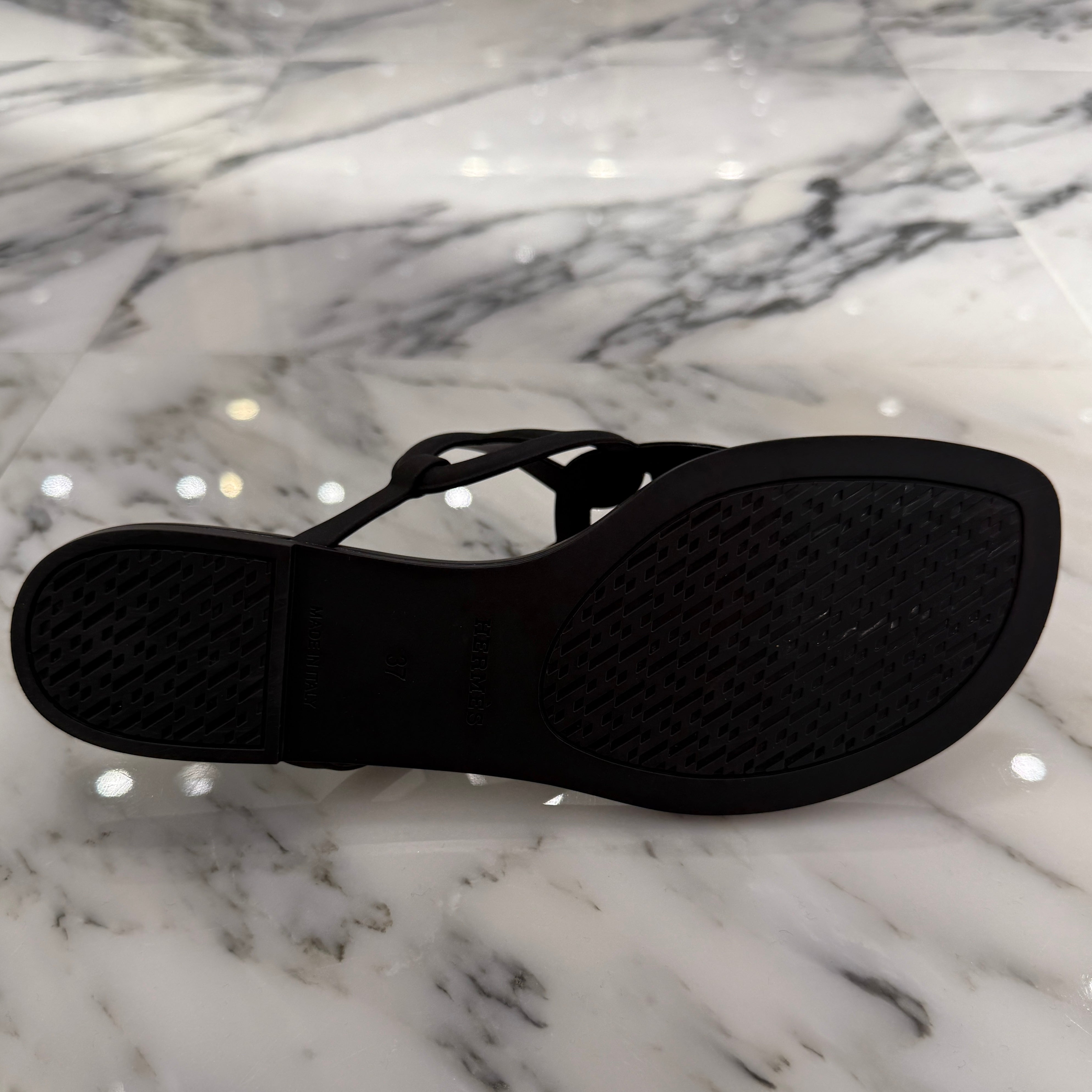 HERMES Chaine d’Ancre "Egerie" Sandals Size 37(23.5cm) エルメス シェーヌダンクル "エジェリ"サンダル サイズ37(23.5cm)