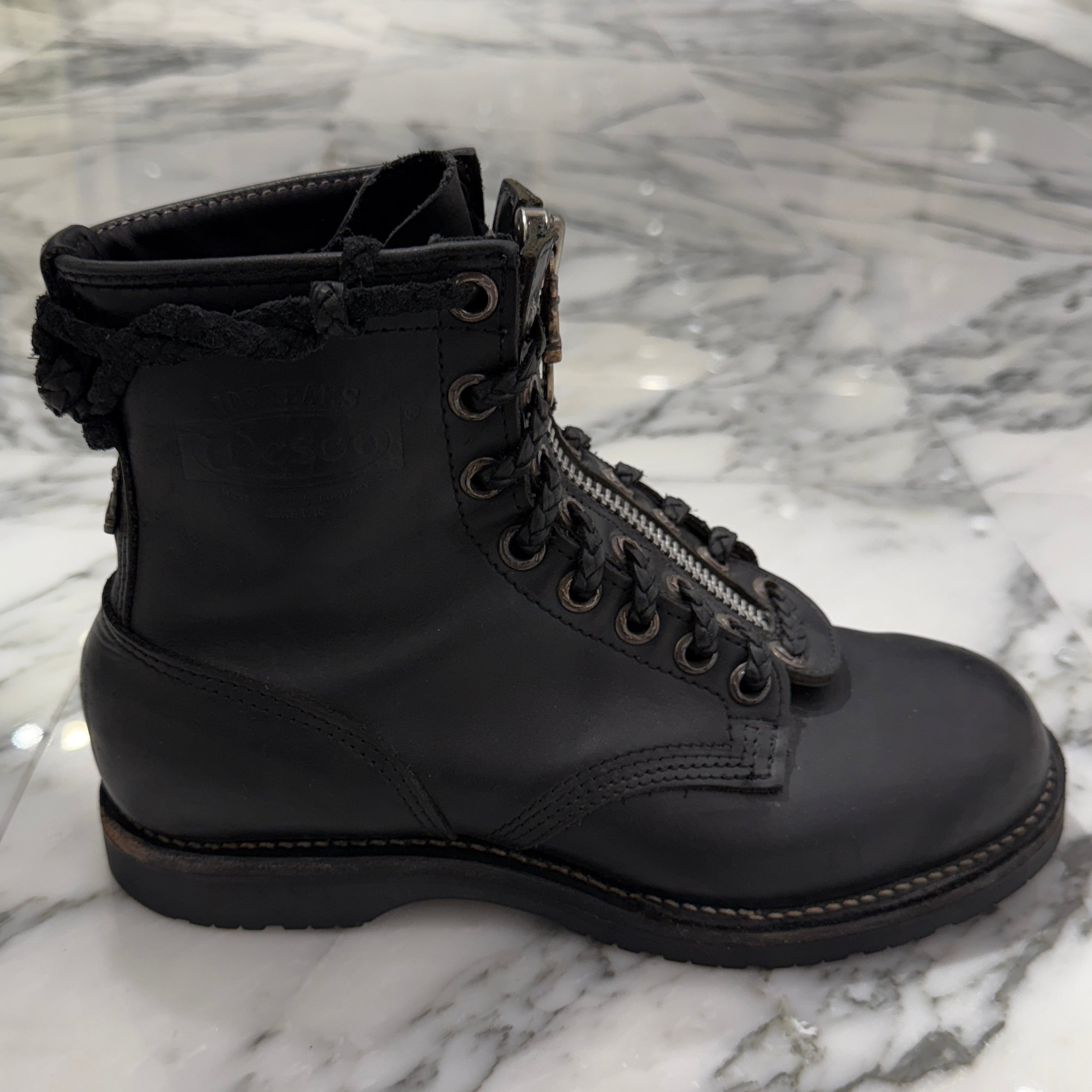 CHROME HEARTS × WESCO Custom JOBMASTER Leather Boots Size 9E(27cm) クロムハーツ × ウエスコ カスタム ジョブマスター レザーブーツ サイズ9E(27cm)