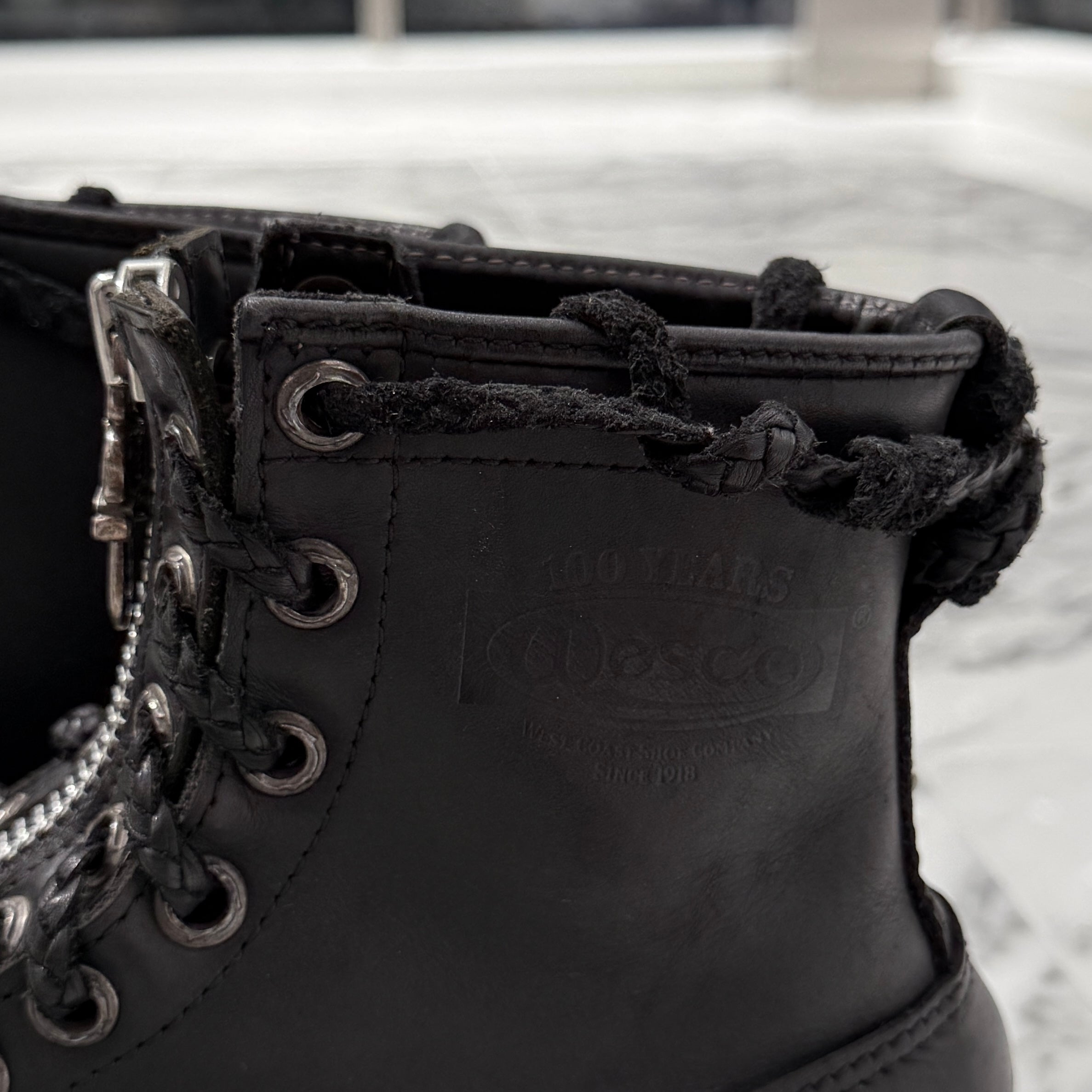 CHROME HEARTS × WESCO Custom JOBMASTER Leather Boots Size 9E(27cm) クロムハーツ × ウエスコ カスタム ジョブマスター レザーブーツ サイズ9E(27cm)