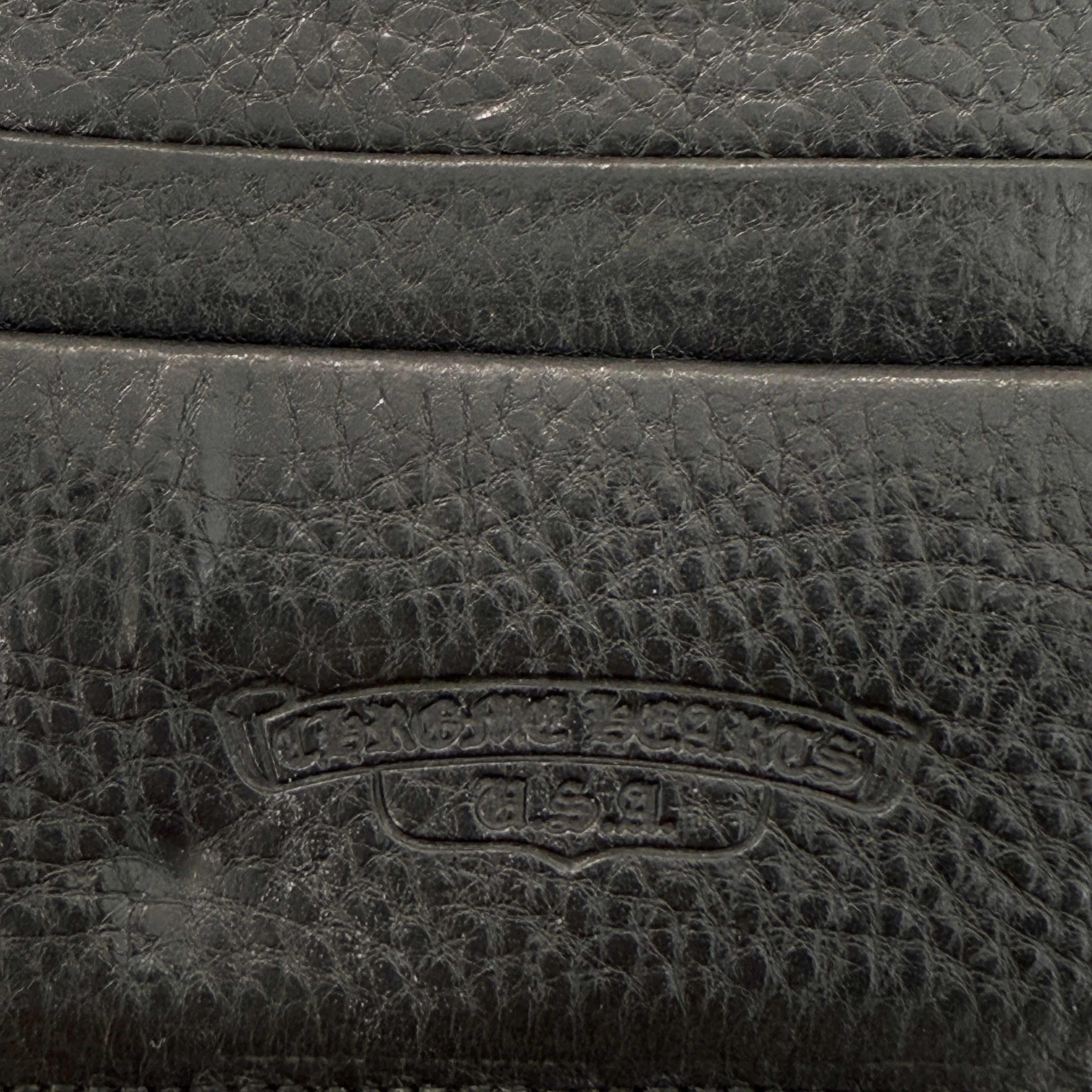 CHROME HEARTS Multi Color Leather Cross Patch Wave Wallet クロムハーツ マルチカラー レザークロスパッチ ウェーブウォレット