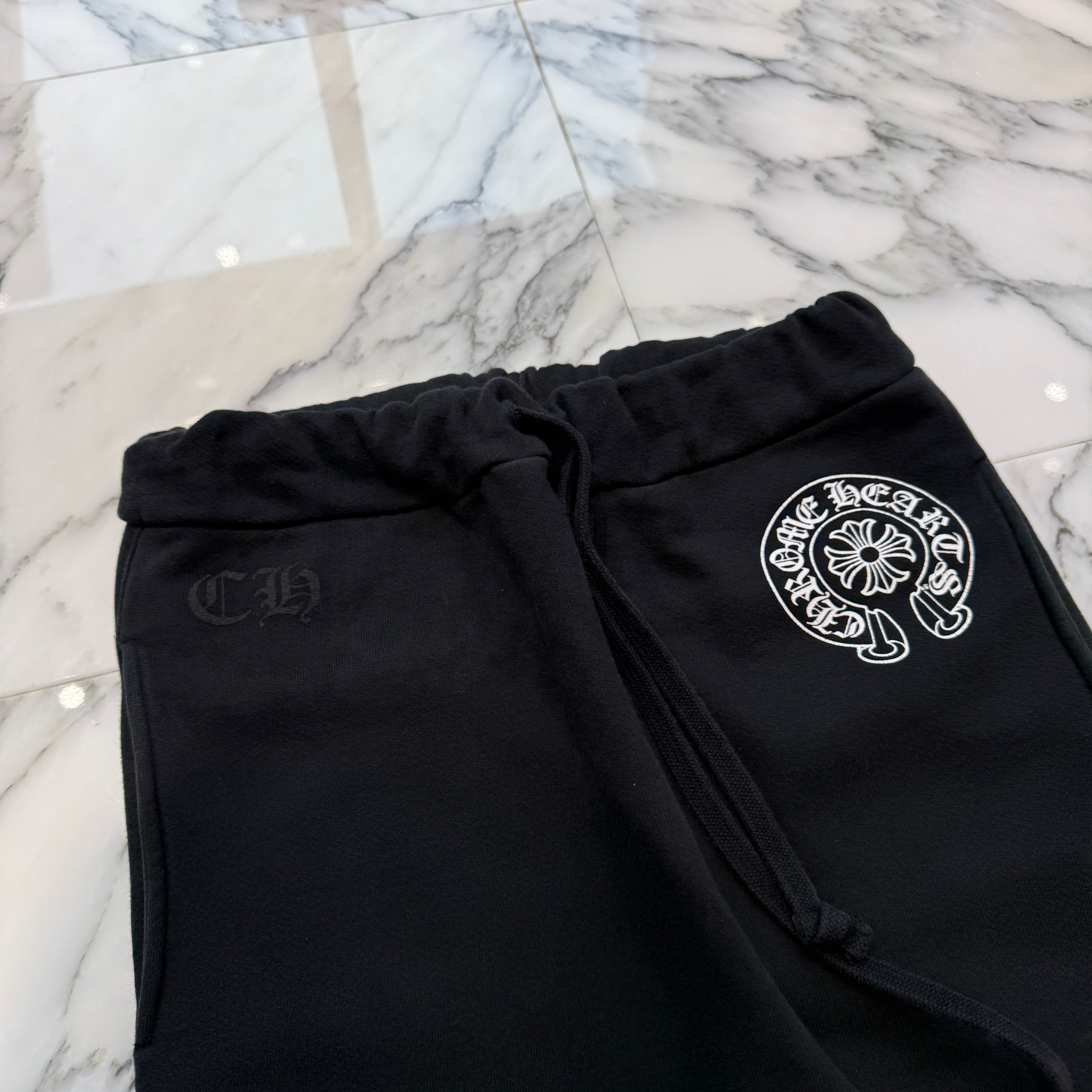CHROME HEARTS Horseshoe Side Logo Sweat Long Pants Size S クロムハーツ ホースシュー サイドロゴ スウェットロングパンツ サイズS