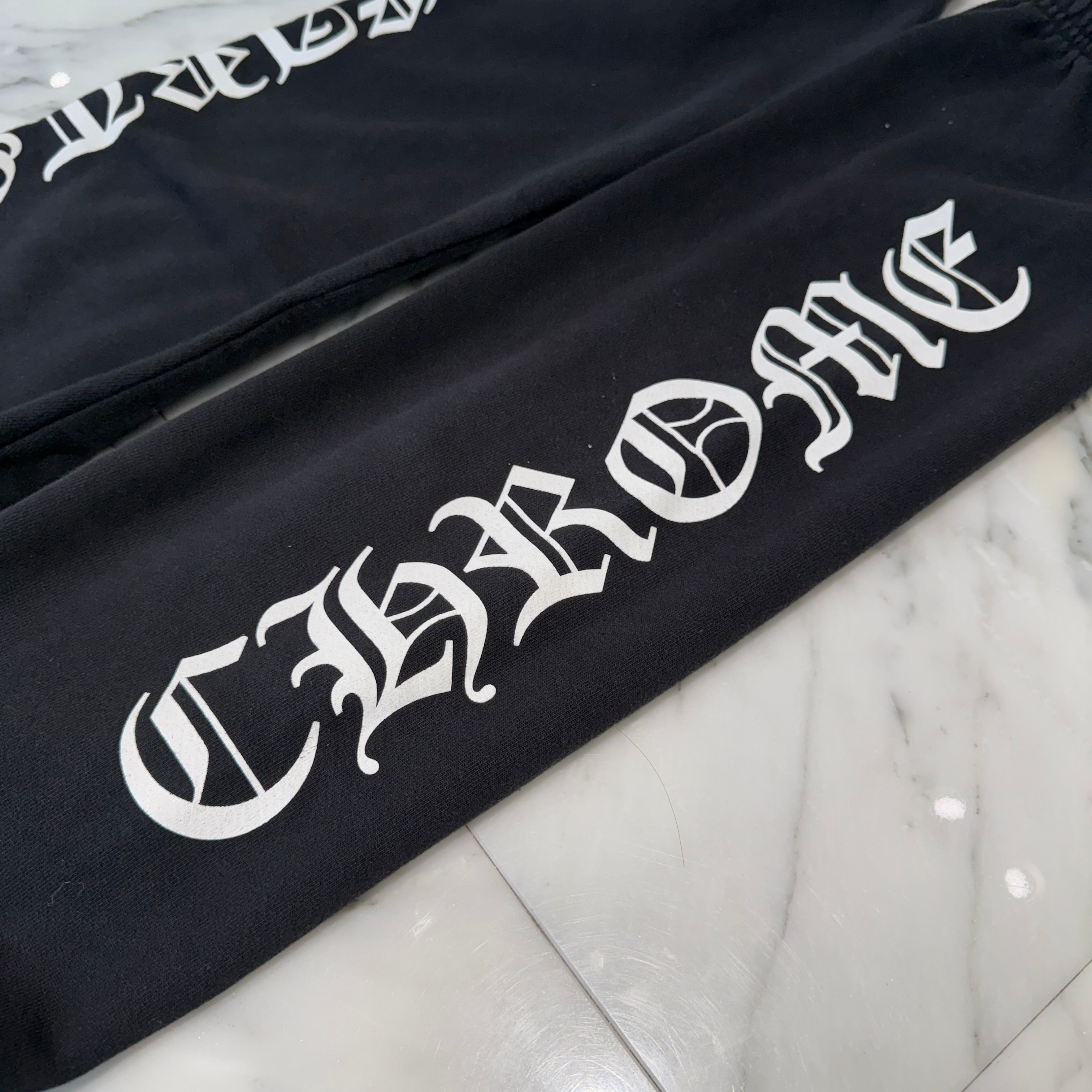 CHROME HEARTS Horseshoe Side Logo Sweat Long Pants Size S クロムハーツ ホースシュー サイドロゴ スウェットロングパンツ サイズS