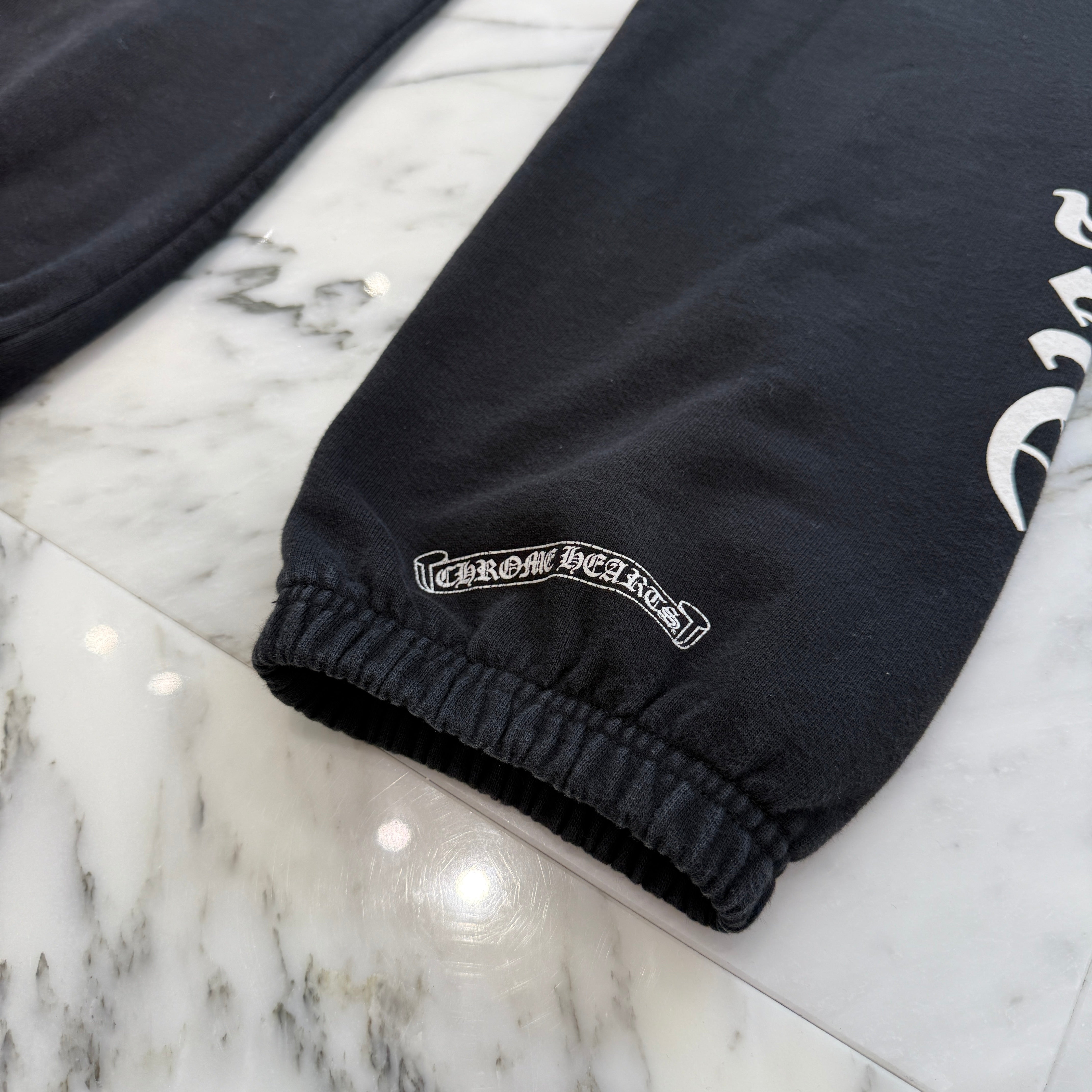 CHROME HEARTS Horseshoe Side Logo Sweat Long Pants Size S クロムハーツ ホースシュー サイドロゴ スウェットロングパンツ サイズS