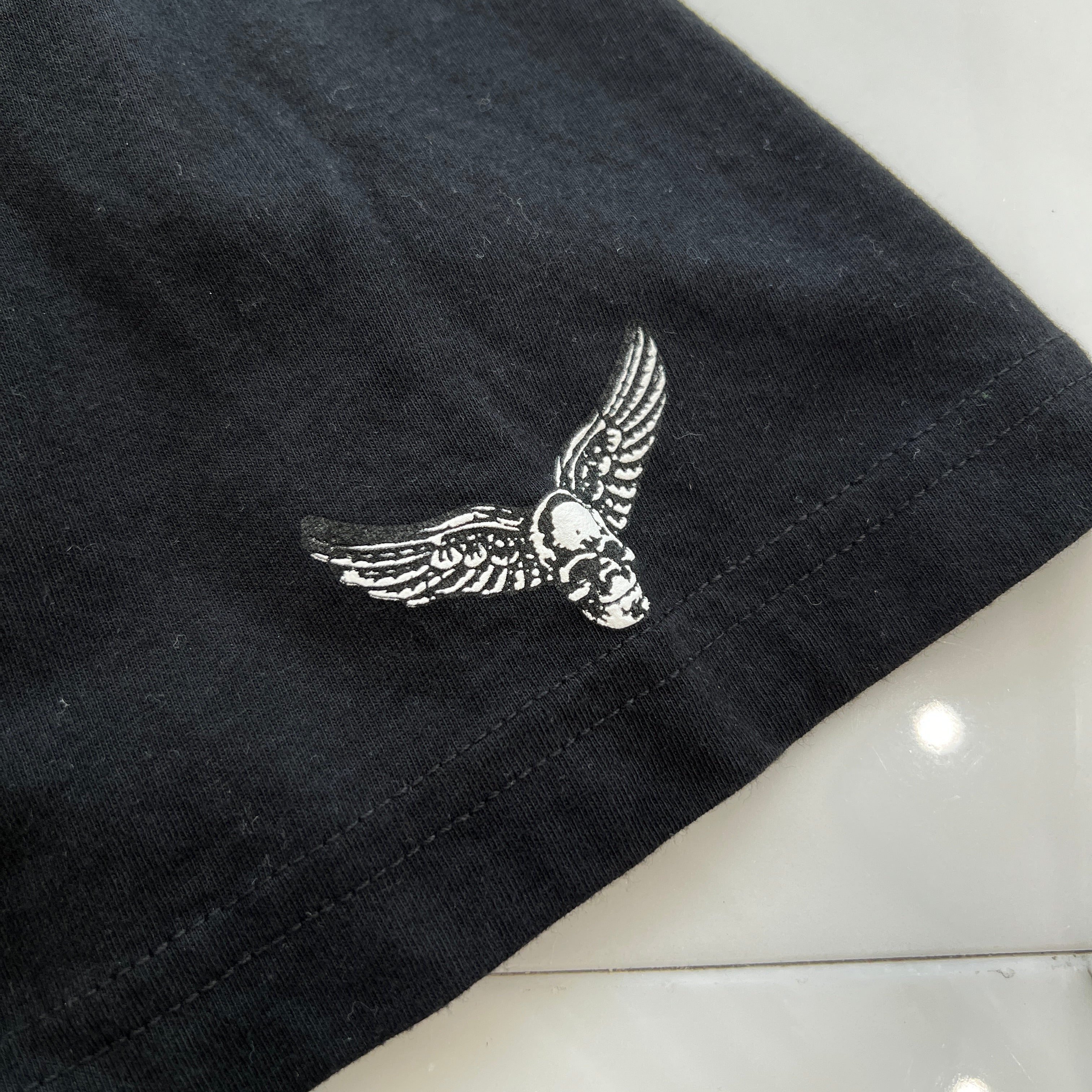 CHROME HEARTS JOE FOTI Back Skull Horseshoe Tee Size XL クロムハーツ ジョーフォティ バックスクロール ホースシュー Tシャツ サイズXL