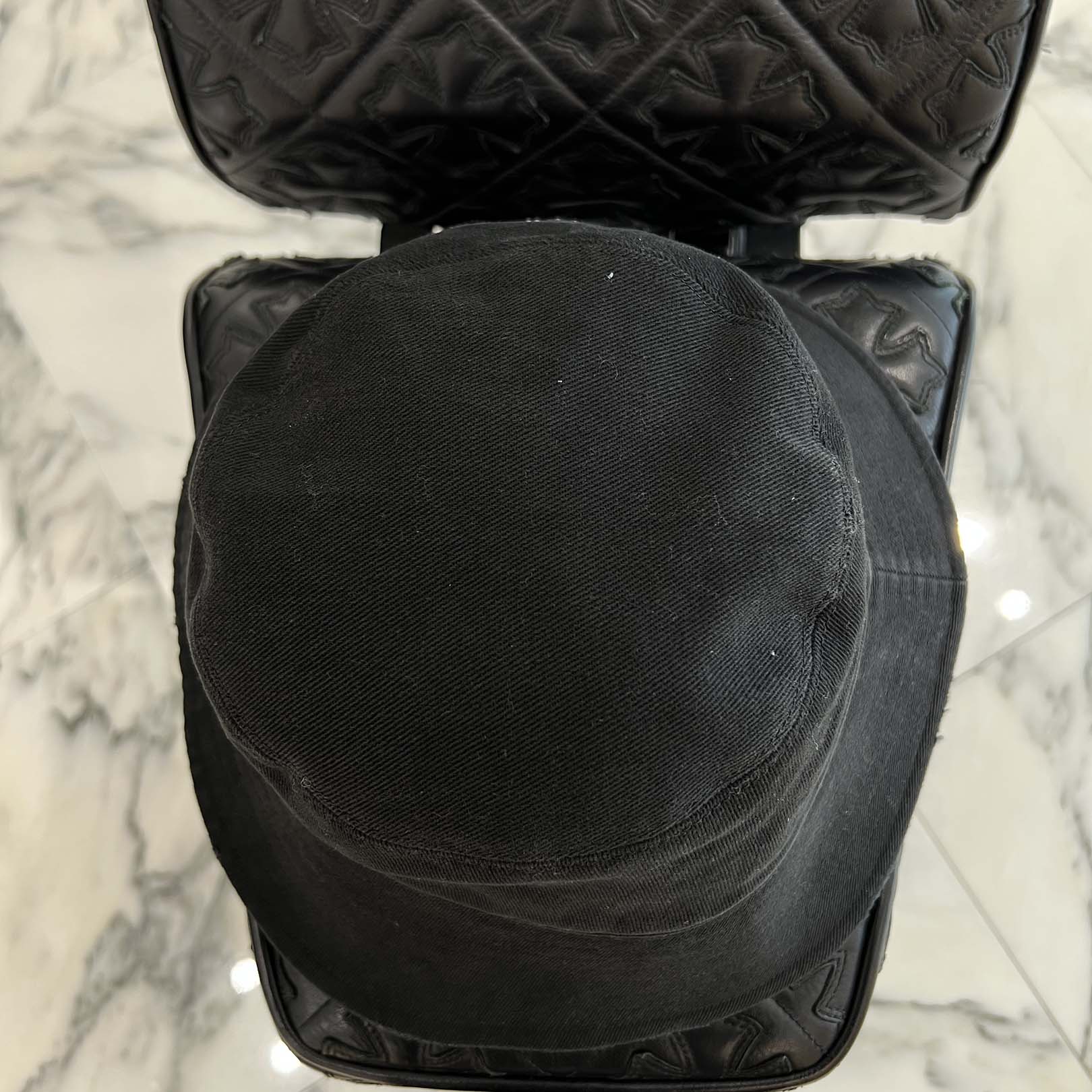 BALENCIAGA 2024SS Icon Embroidered Logo Bucket Hat 766865 410B2 Size L (65cm) バレンシアガ アイコン刺繡ロゴバケットハット L (62cm)