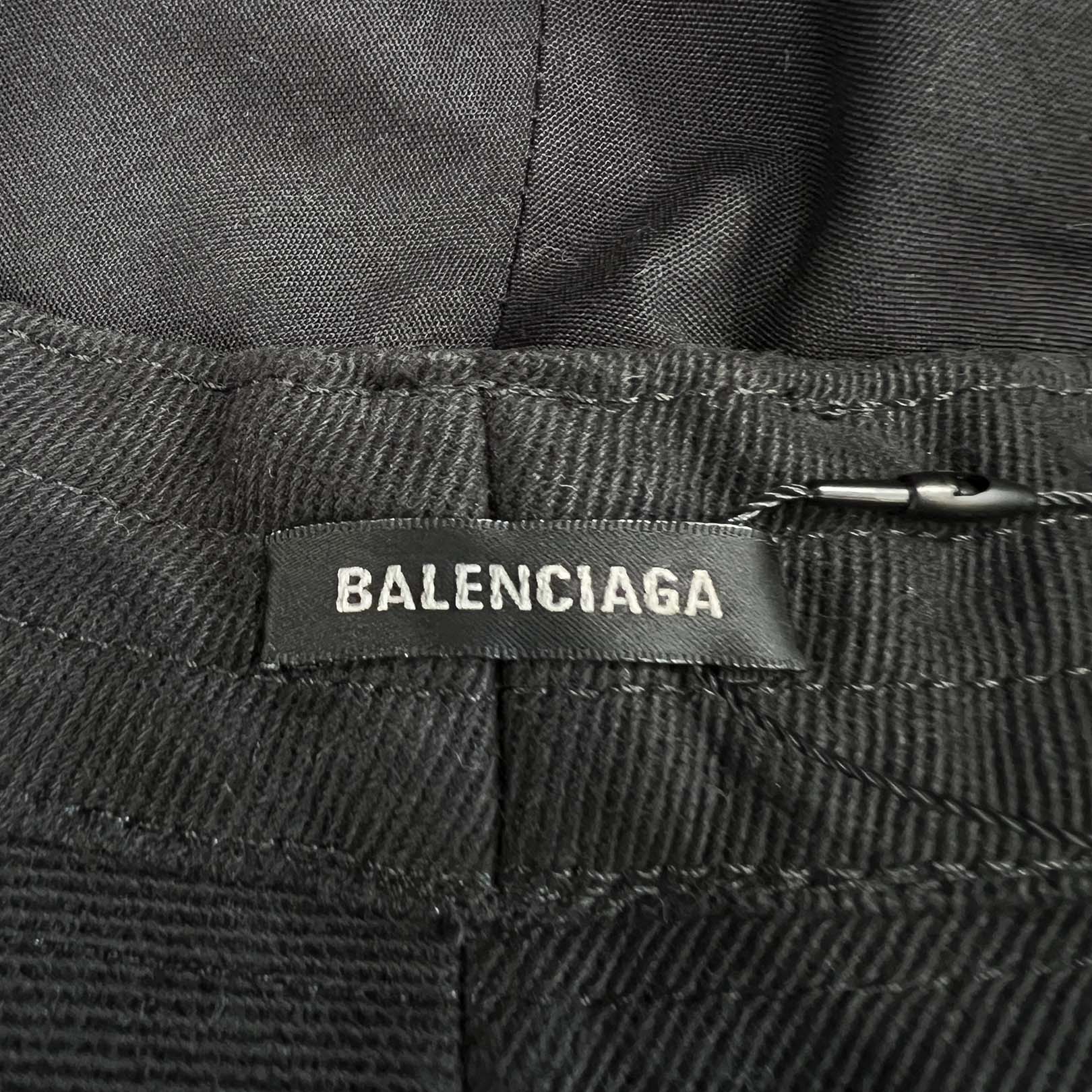 BALENCIAGA 2024SS Icon Embroidered Logo Bucket Hat 766865 410B2 Size L (65cm) バレンシアガ アイコン刺繡ロゴバケットハット L (62cm)