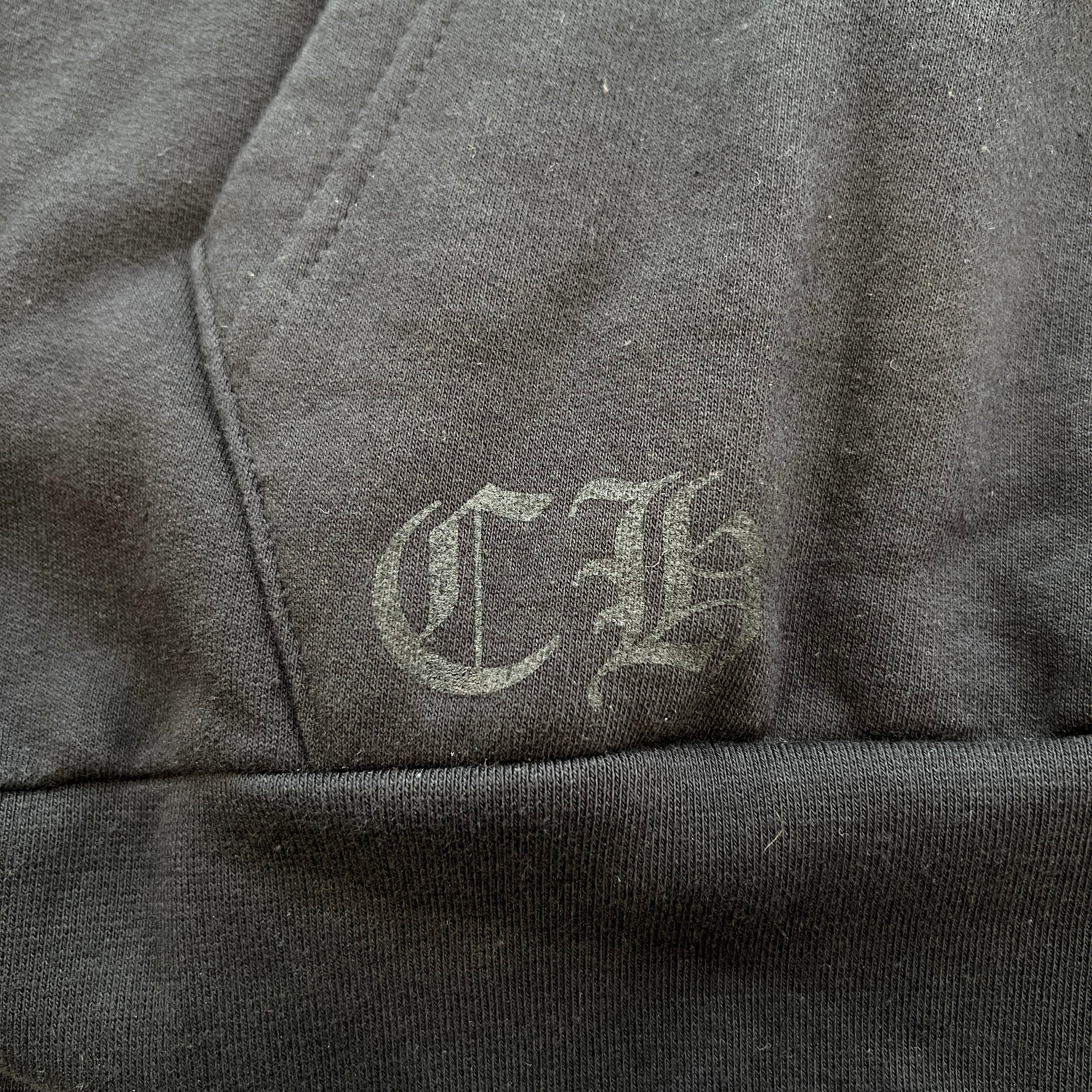 CHROME HEARTS Back Arch USA Logo Hoodie Size L クロムハーツ バックアーチ USA ロゴ フーディー サイズL