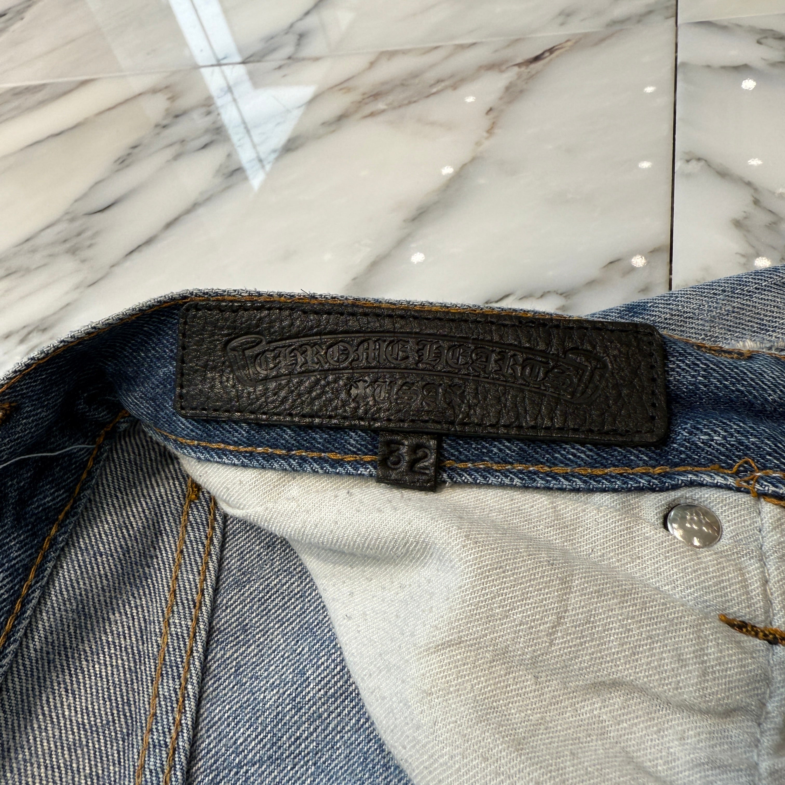 CHROME HEARTS × Levi's Body VNTG Straight Denim Pants Size 32 クロムハーツ × リーバイスボディ ヴィンテージ ストレート デニムパンツ サイズ32