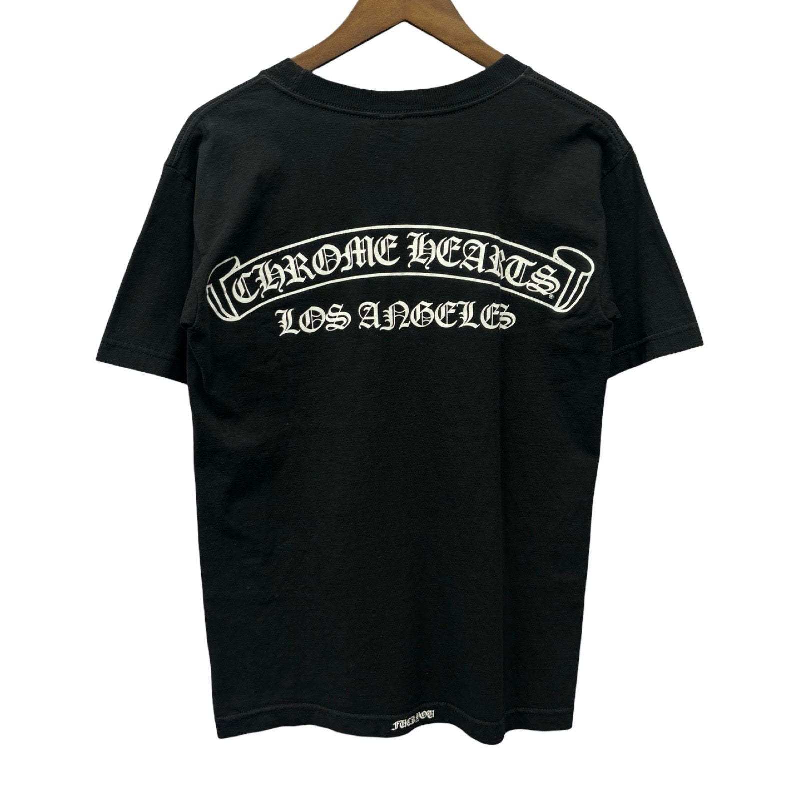 CHROME HEARTS Los Angeles Scroll Label Logo Tee Size S