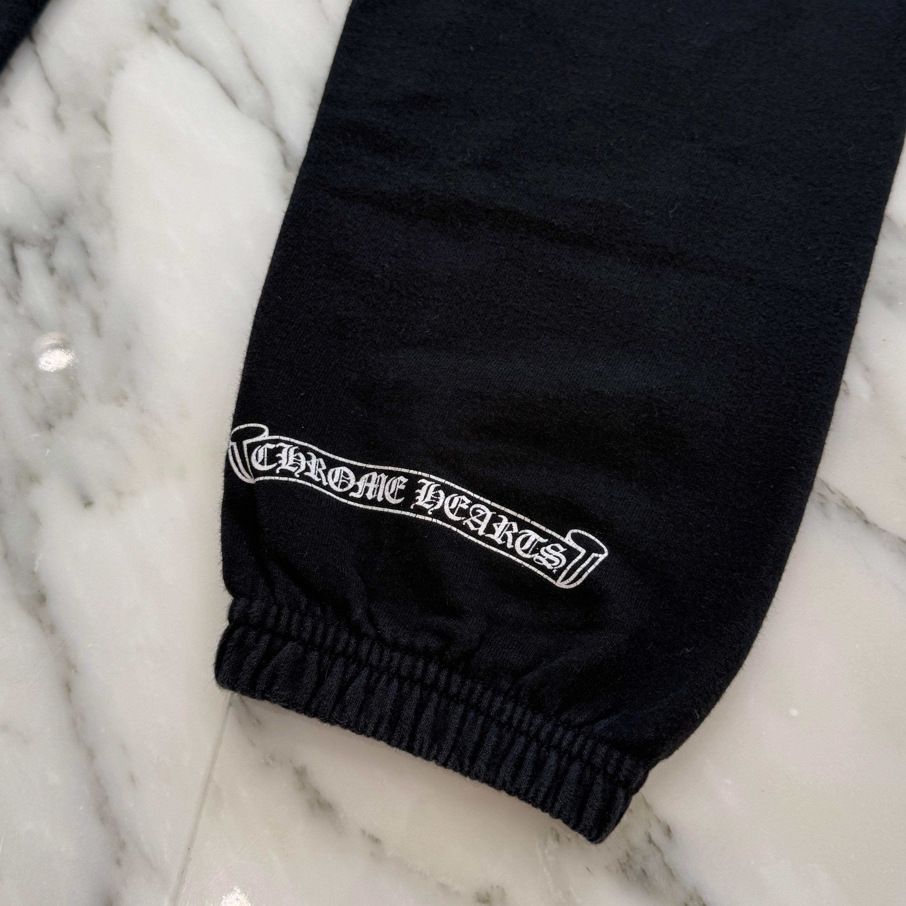 CHROME HEARTS Star Cross Print Sweat Long Pants Size S クロムハーツ スタークロス プリント スウェットロングパンツ サイズS