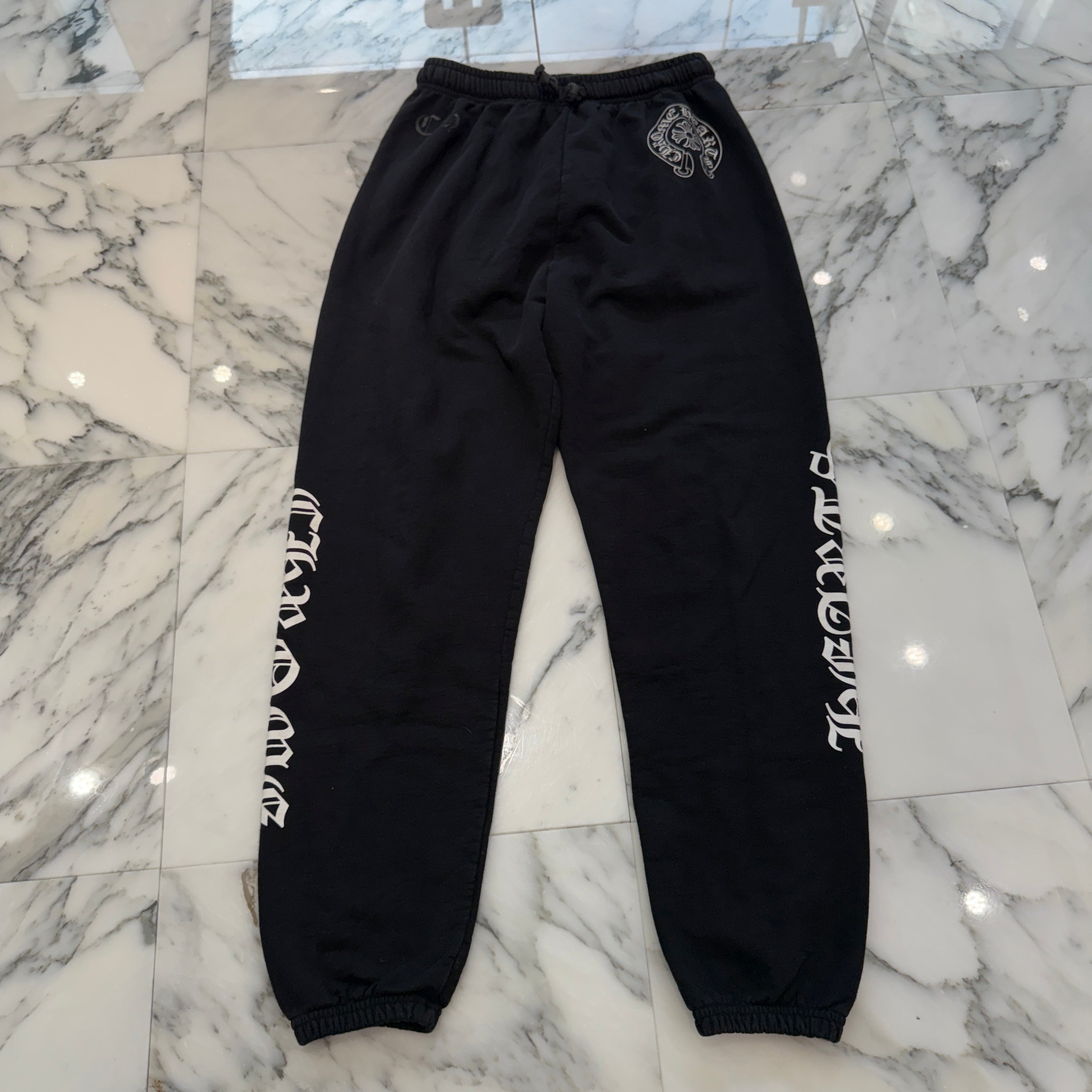 CHROME HEARTS Horseshoe Side Logo Sweat Long Pants Size M クロムハーツ ホースシュー サイドロゴ スウェットロングパンツ サイズM