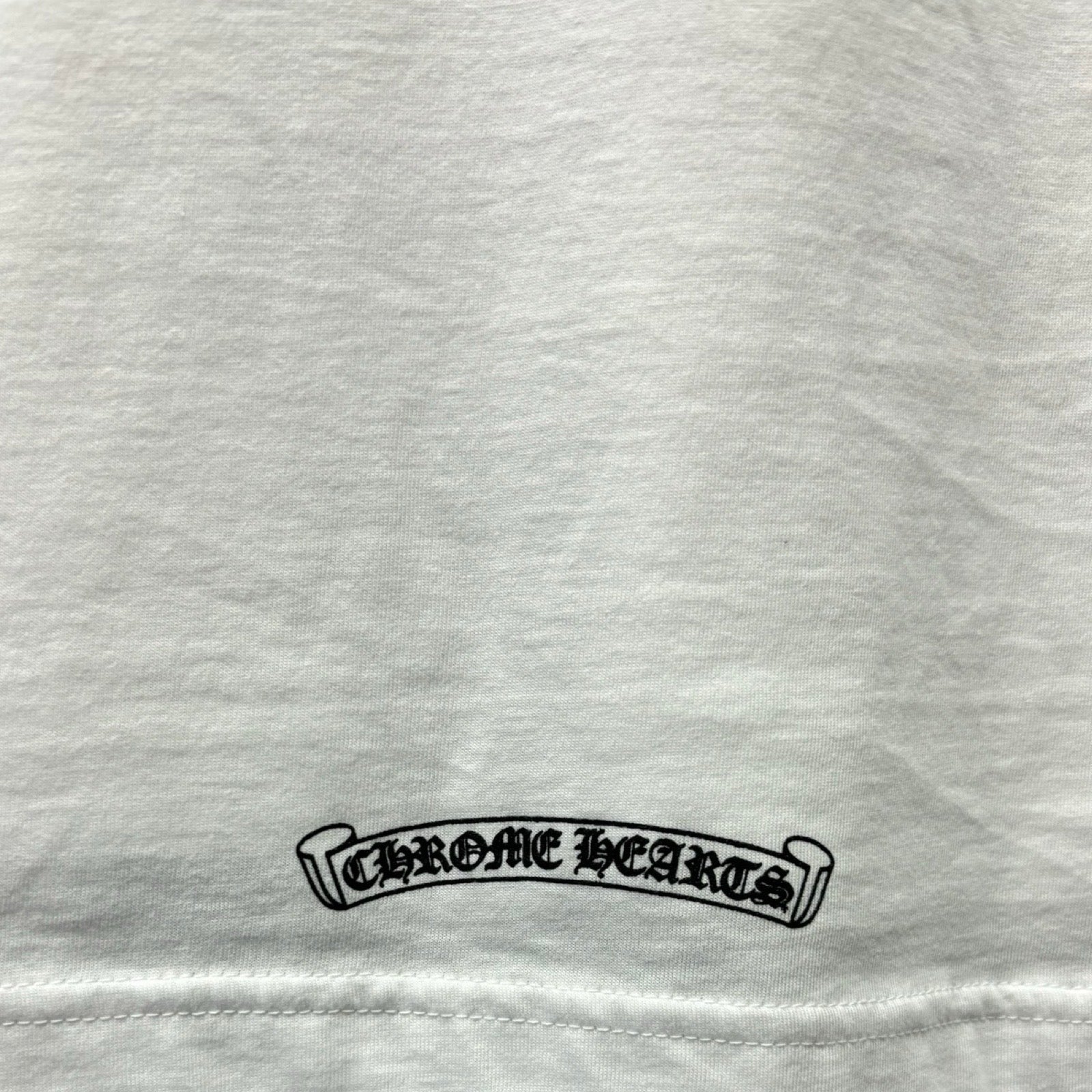 CHROME HEARTS Back Scroll Long Sleeve Tee Size XL