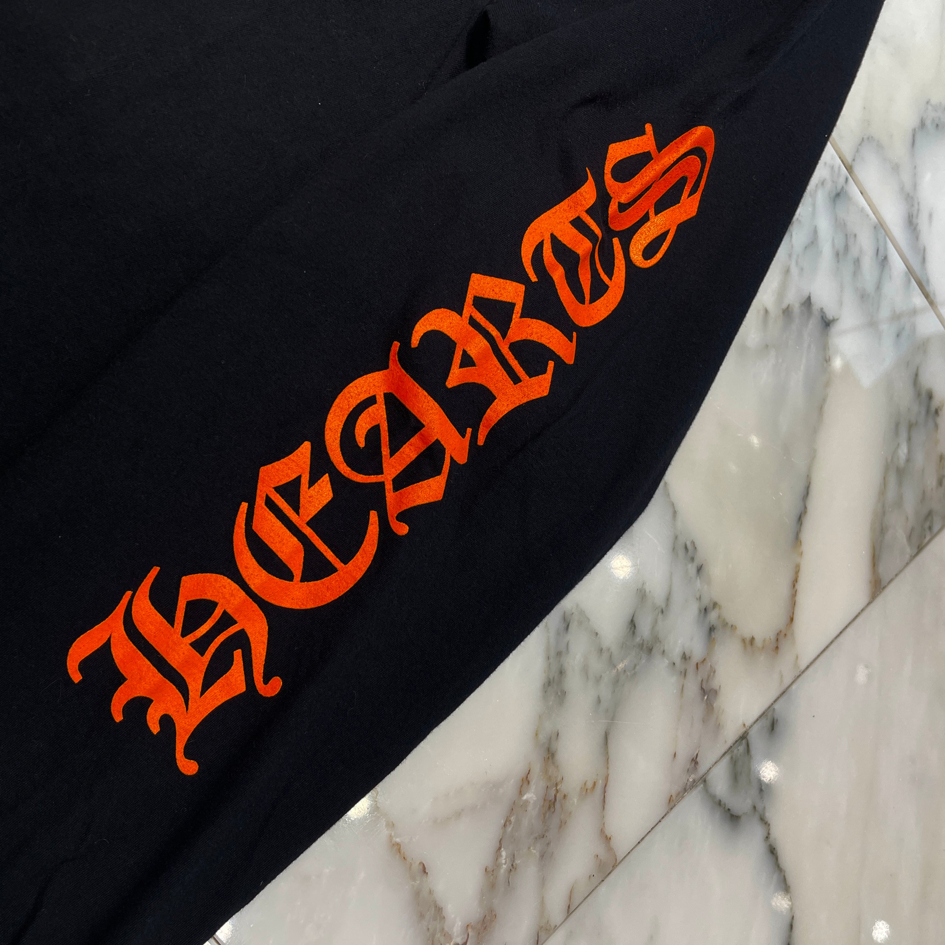 CHROME HEARTS King Taco 3 Cemetery Cross Print Long Sleeve Tee Size XL クロムハーツ キングタコ 3 セメタリークロス プリント ロングスリーブ Tシャツ サイズXL