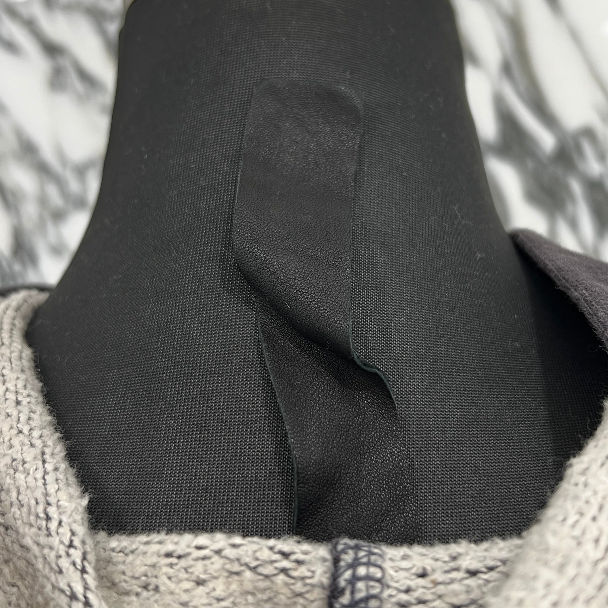 CHROME HEARTS YNOT Vertical Logo Embroidery Pullover Hoodie Size M クロムハーツ ワイノット ヴァーティカルロゴ刺繍 プルオーバーフーディ サイズM