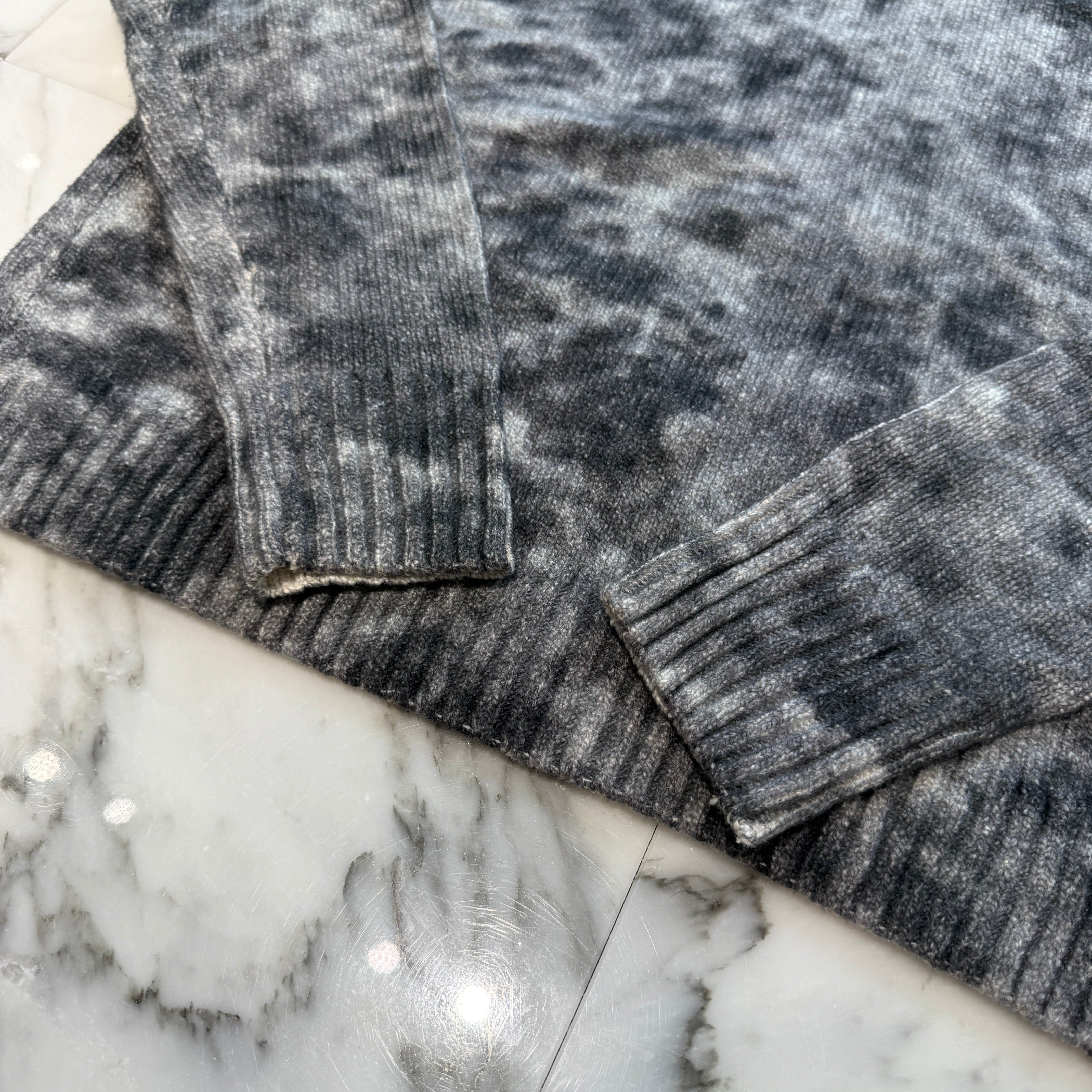 Acne Studios Jumper Acid Print Cotton Knit FN-MN-KNIT000475-B60329 Size XS アクネストゥディオズ ジャンパーアシッドプリント コットンニット サイズXS